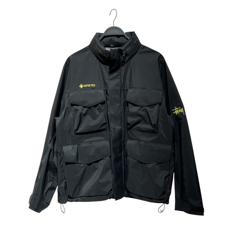 STUSSY/Windbreaker/L/Gore-Tex/BLK/M65