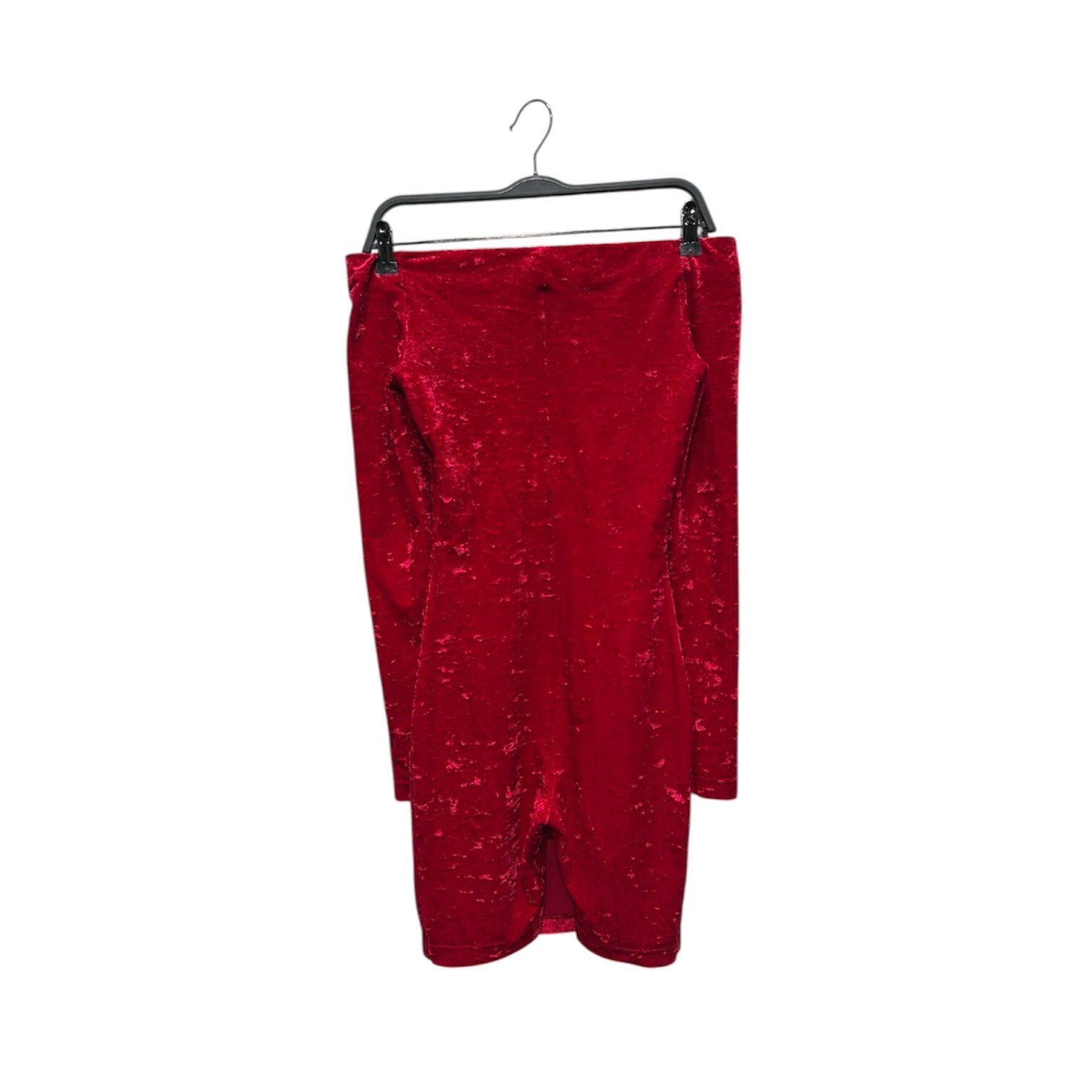 BALENCIAGA/LS Dress/36/Suede/RED/CYCLING MINI DRESS view 2