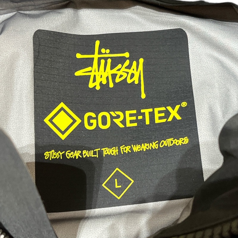 STUSSY/Windbreaker/L/Gore-Tex/BLK/M65