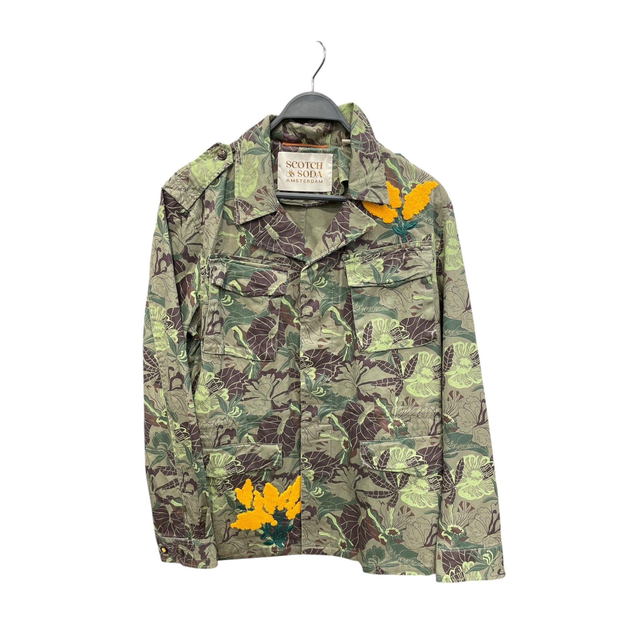 SCOTCH&SODA/Military Jkt/L/Cotton/GRN/ view 1