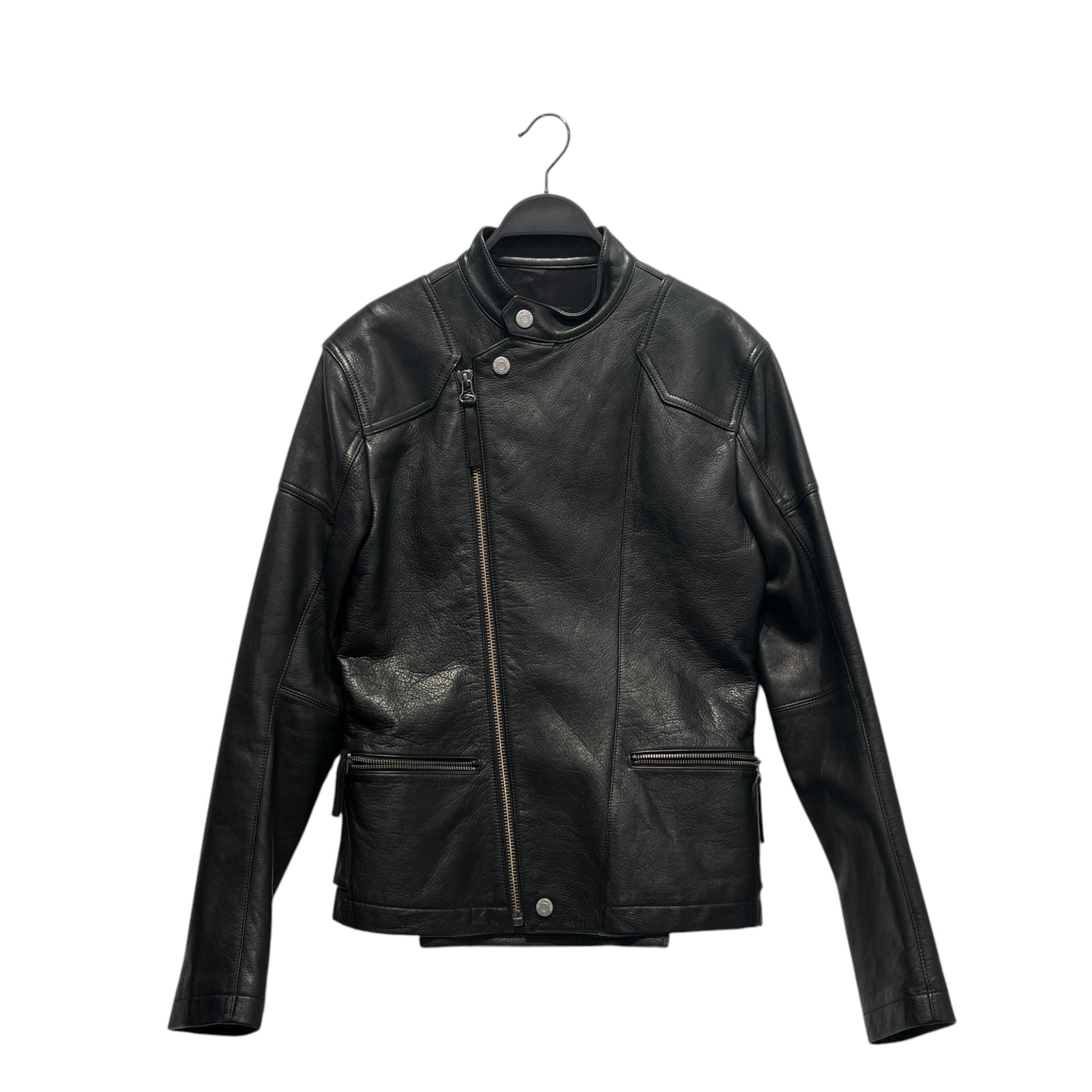 Helmut Lang/Leather Jkt/XS/Leather/BLK/BIKER JACKET view 1