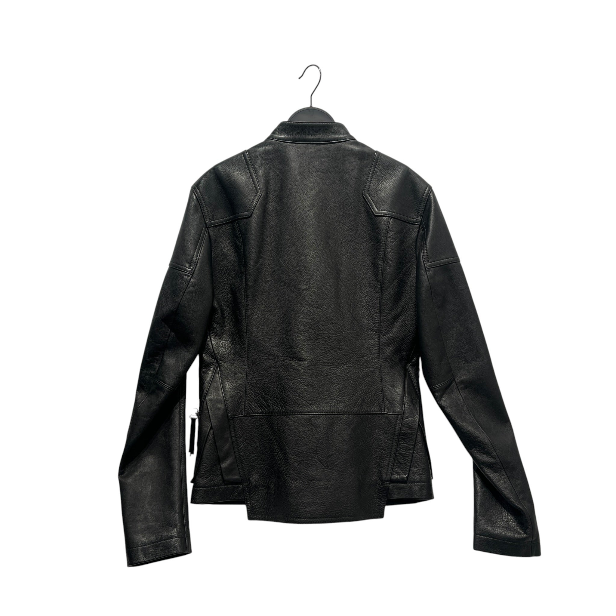 Helmut Lang/Leather Jkt/XS/Leather/BLK/BIKER JACKET view 2