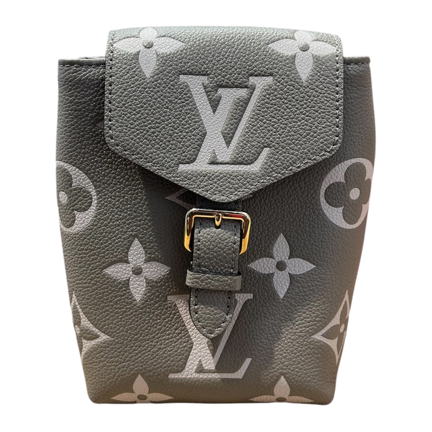LOUIS VUITTON/Backpack/Monogram/Leather/BEG/GIANT TINY BACKPACK view 1
