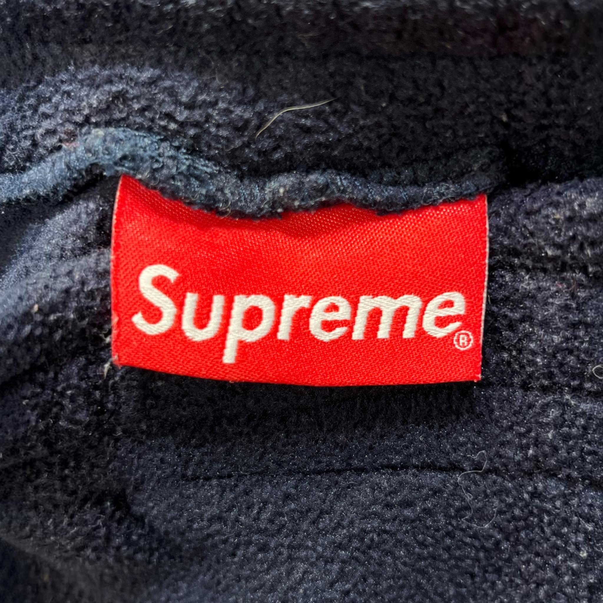 Supreme/Pants/S/Cotton/NVY/FLEECE JOGGERS WHITE LOGO view 3