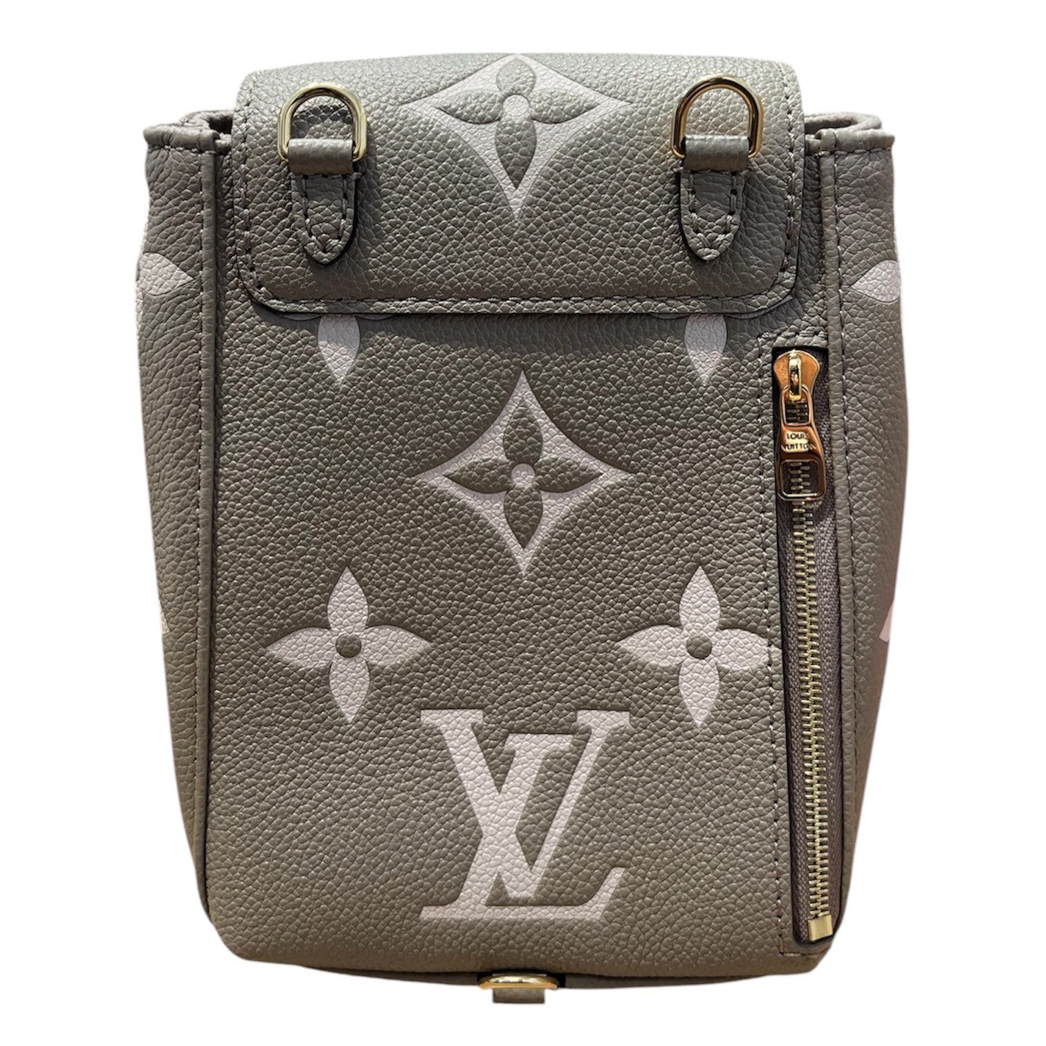 LOUIS VUITTON/Backpack/Monogram/Leather/BEG/GIANT TINY BACKPACK view 2