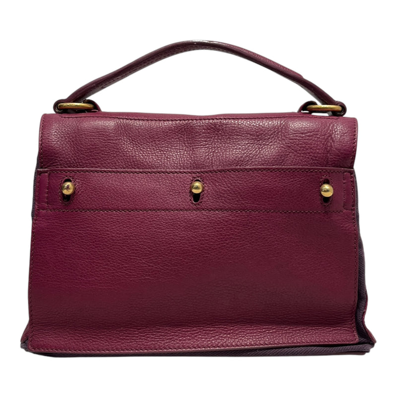 YVES SAINT LAURENT/Tote Bag/Leather/PPL/YSL Muse Two Bag