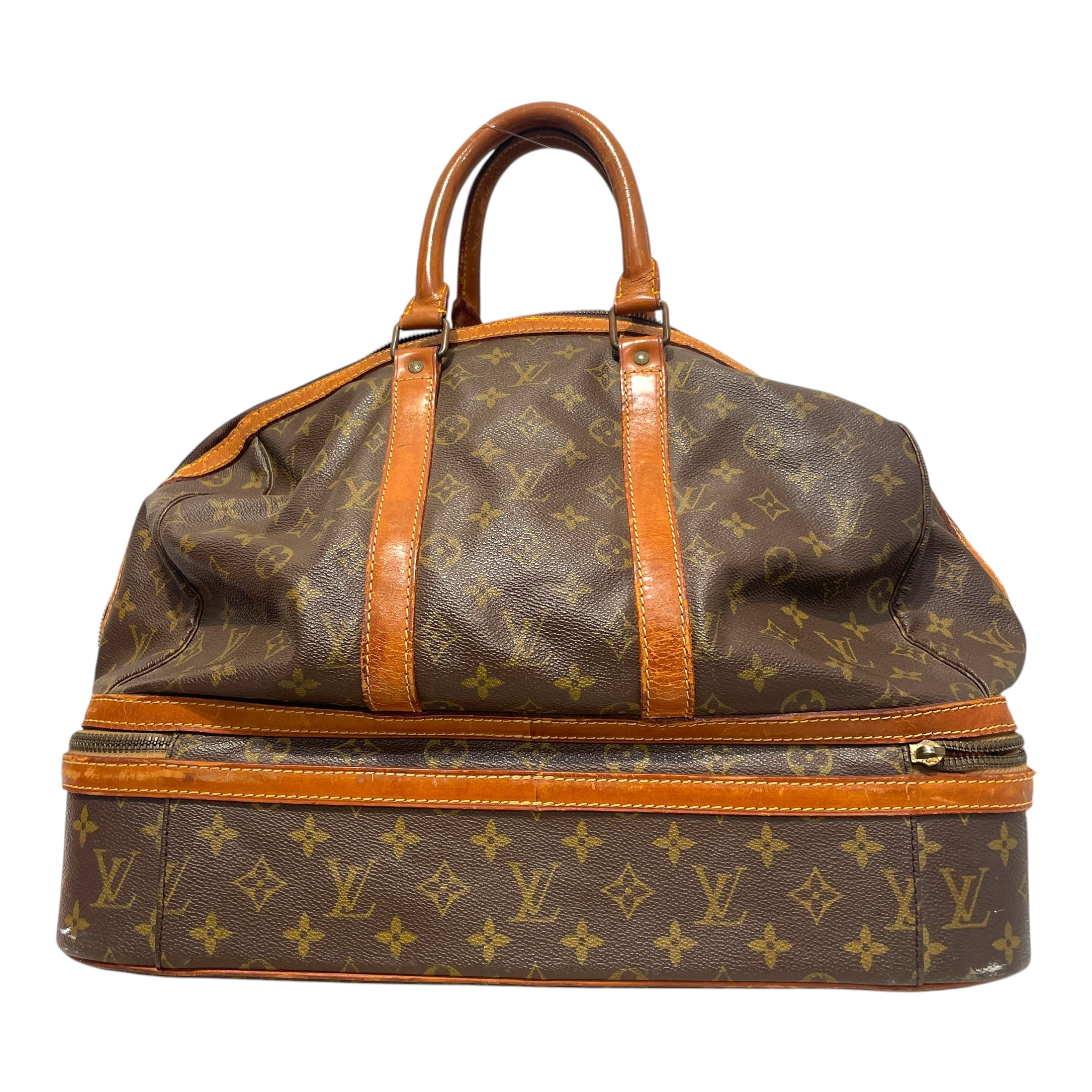 LOUIS VUITTON/Luggage/Monogram/Leather/BRW/Weeknder Bag view 1