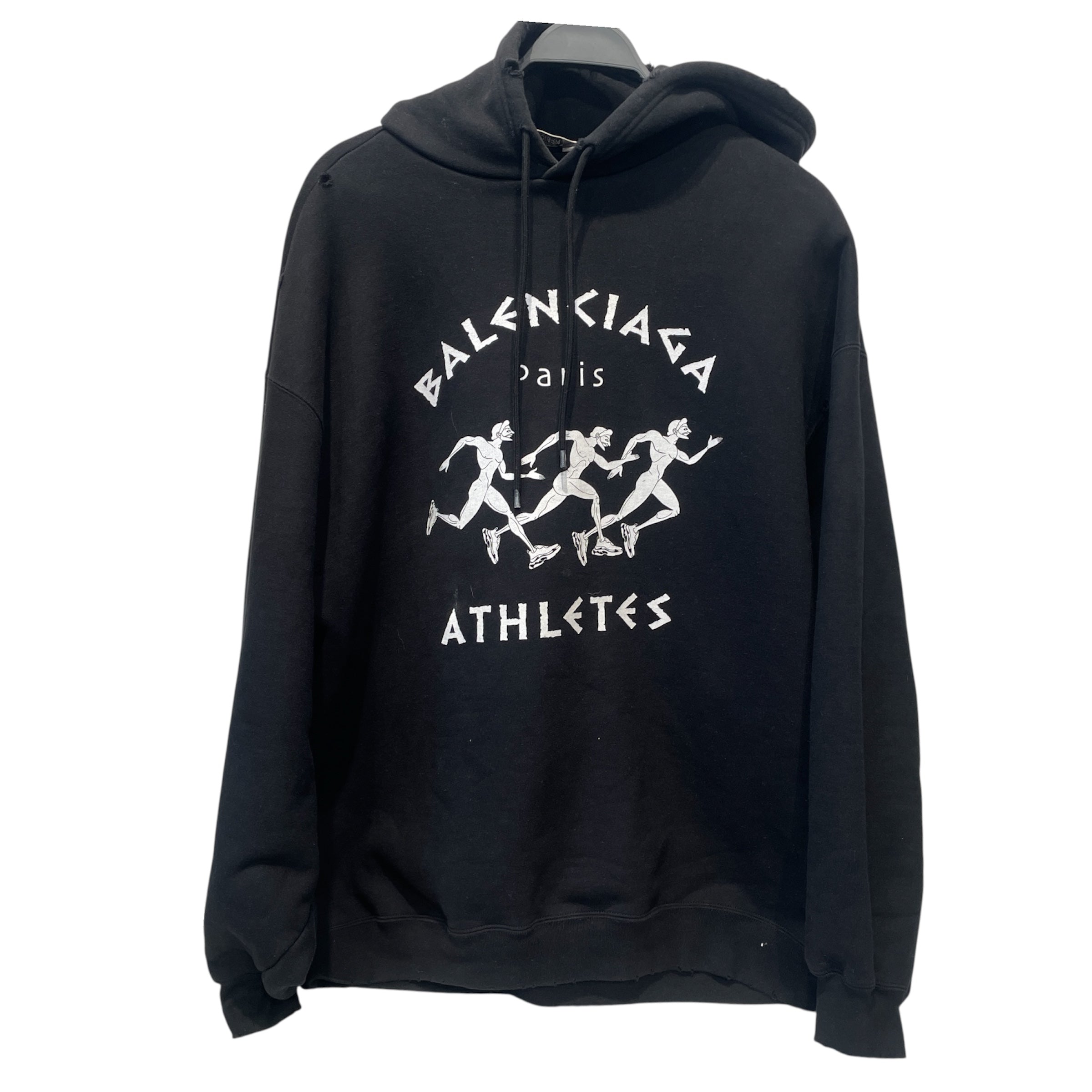 BALENCIAGA/Hoodie/L/Cotton/BLK/2020 ATHLETES HOODIE view 1
