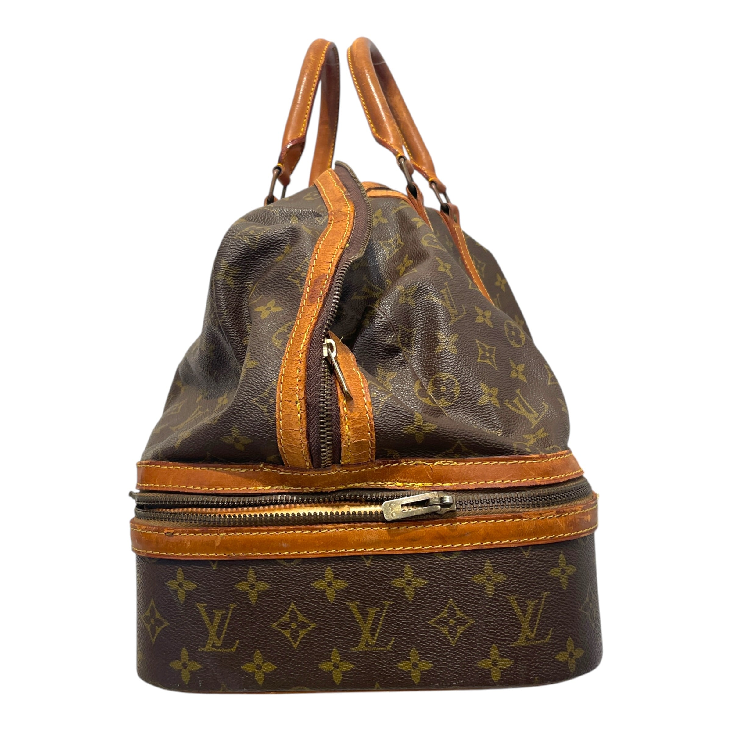 LOUIS VUITTON/Luggage/Monogram/Leather/BRW/Weeknder Bag view 2