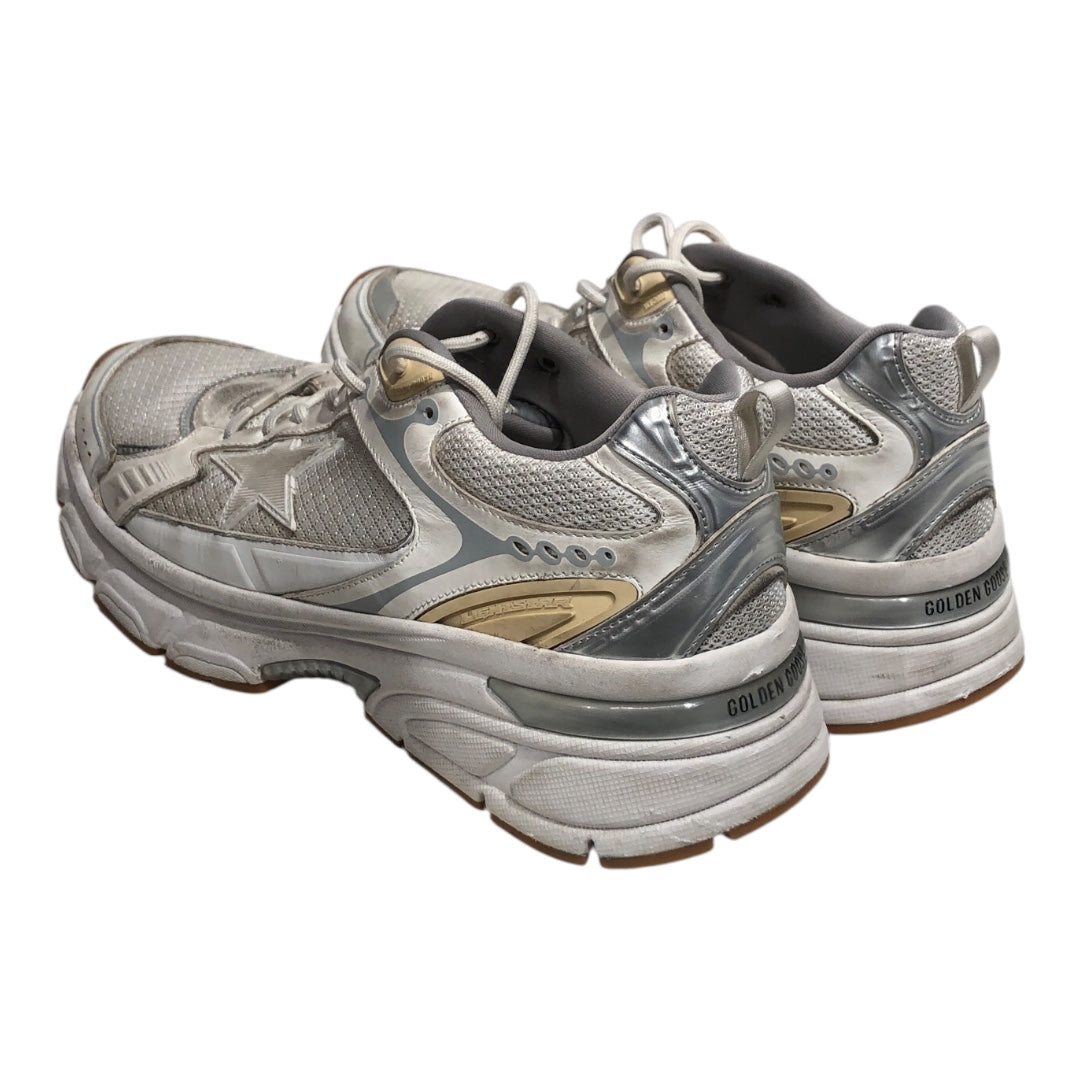 GOLDEN GOOSE/Low-Sneakers/EU 42/Polyester/BEG/Lightstar sneakers view 2