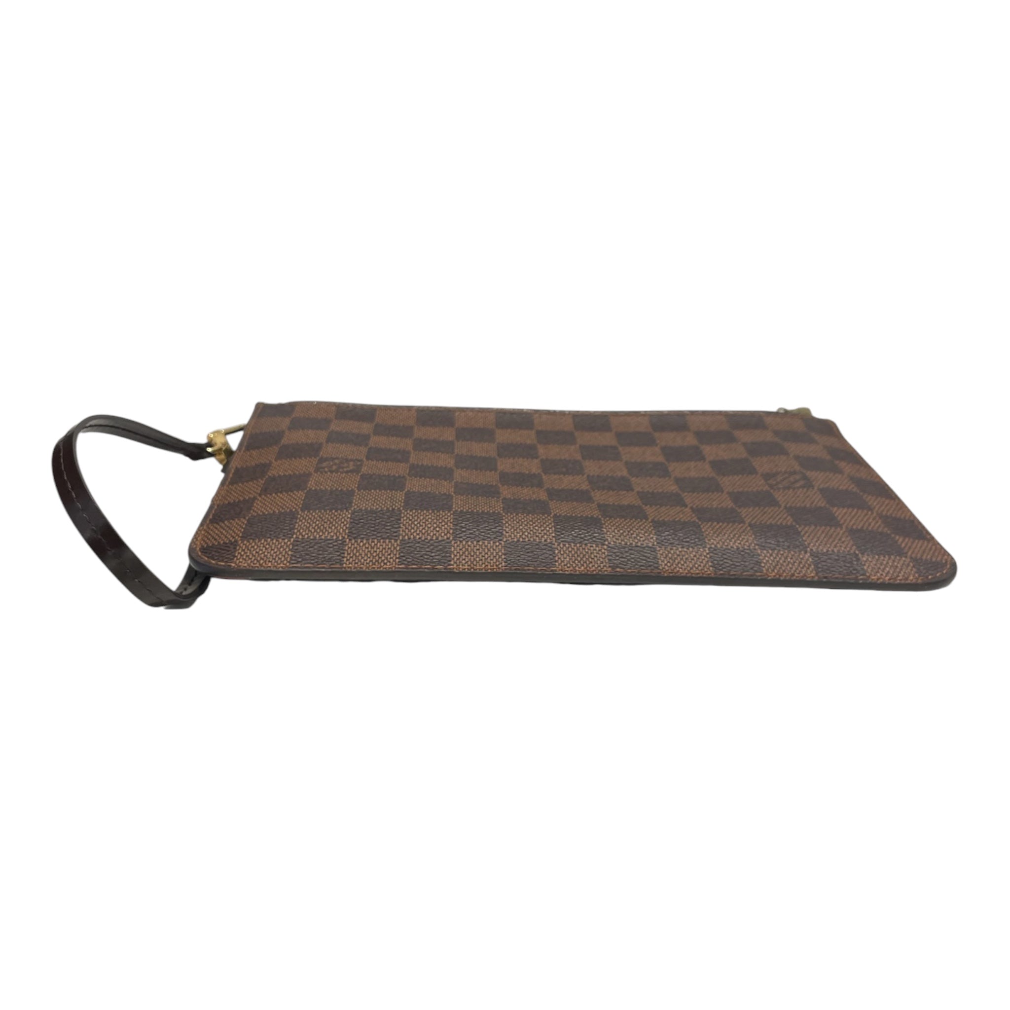 LOUIS VUITTON/Pouch/Monogram/Leather/BRW/neverfull pouchette view 3
