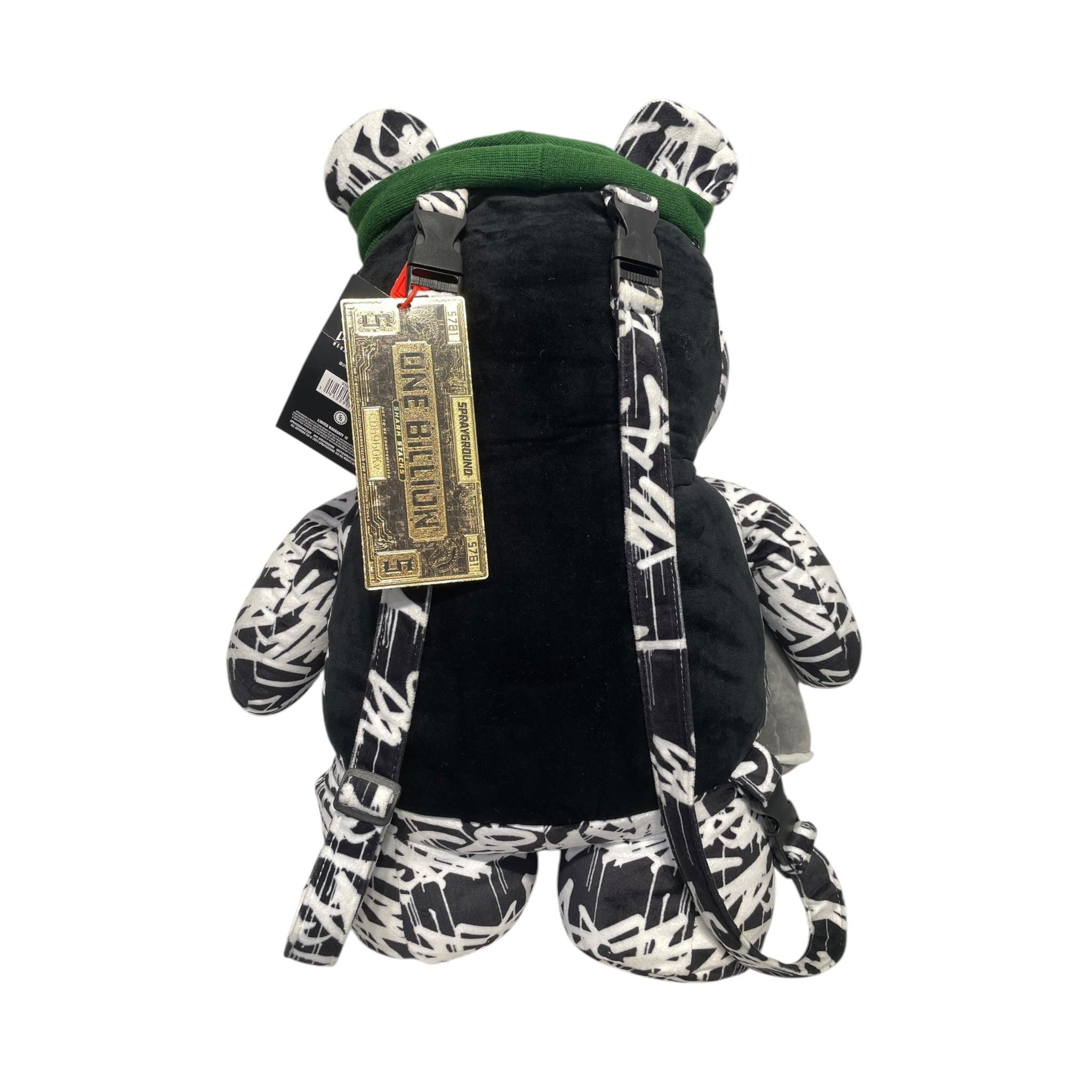 SPRAYGROUND/Backpack/All Over Print/Polyester/MLT/MONEY BEAR W/ GREEN BEANIE view 2