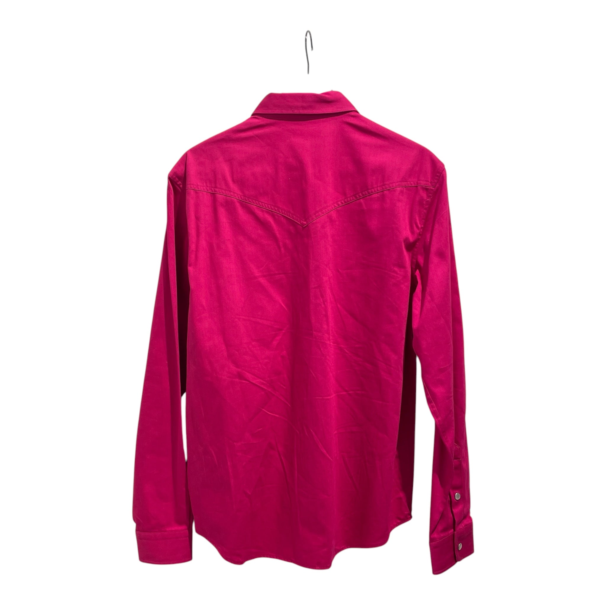 ami alexandre mattiussi/LS Shirt/L/Cotton/PNK/WESTERN view 2