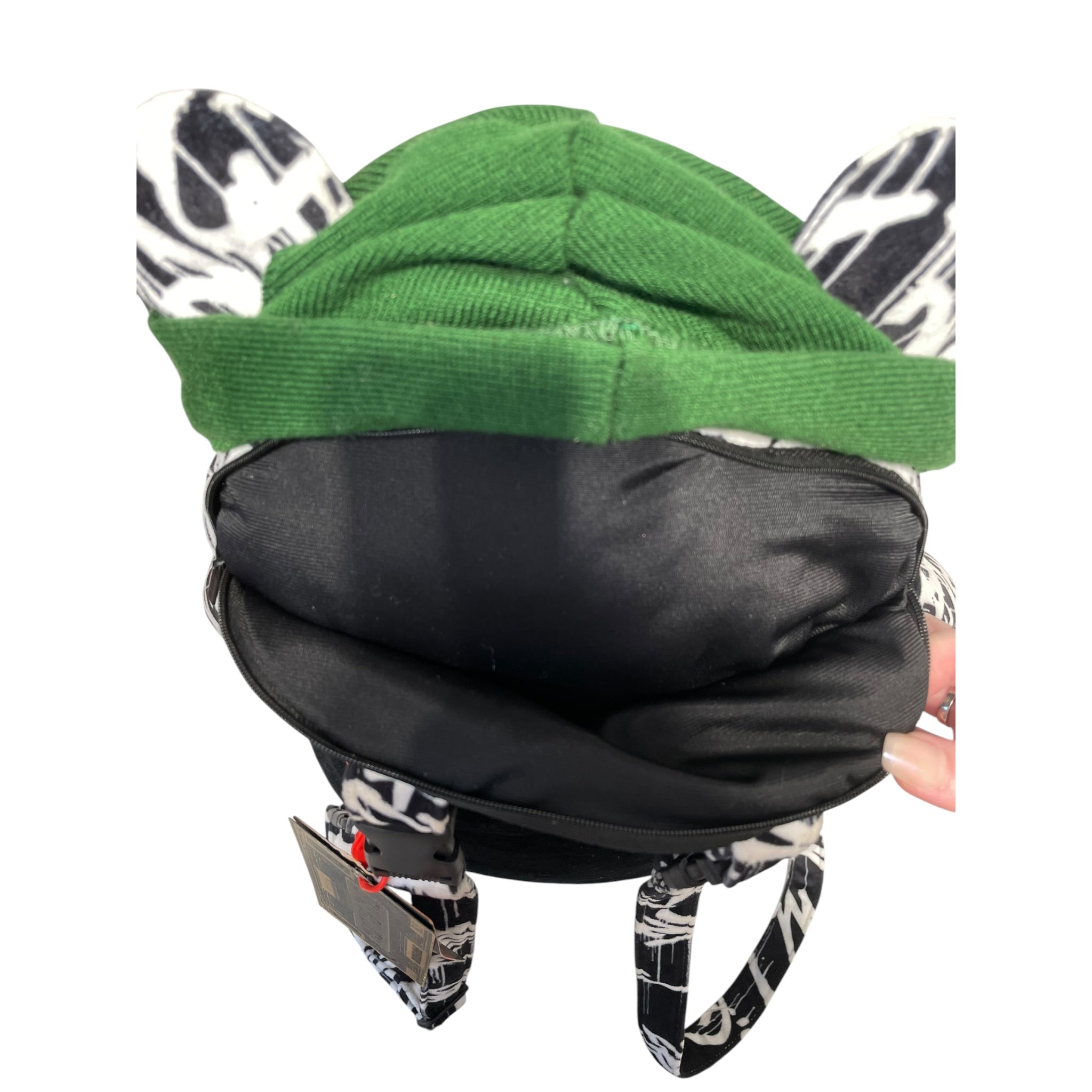 SPRAYGROUND/Backpack/All Over Print/Polyester/MLT/MONEY BEAR W/ GREEN BEANIE view 6