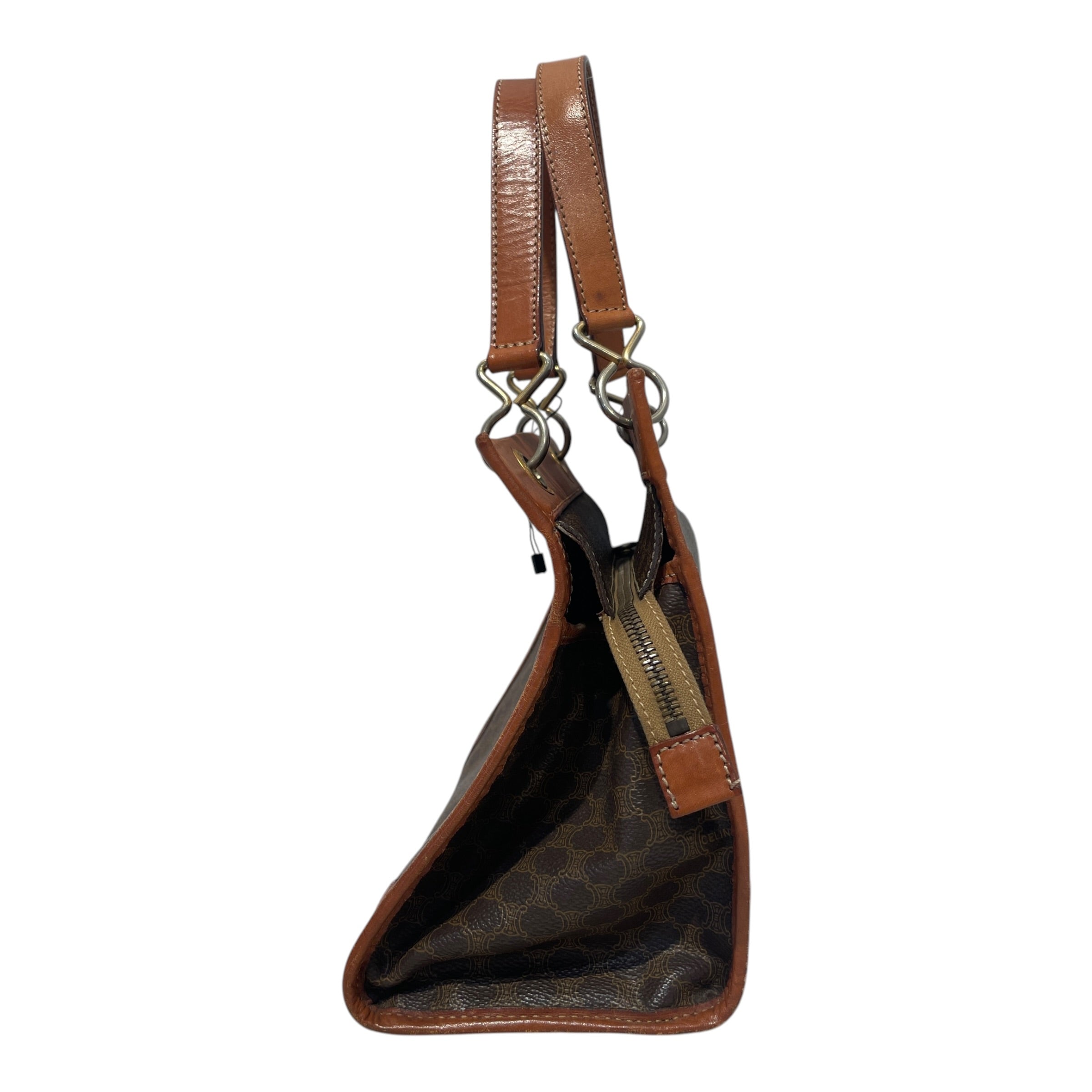CELINE/Bag/Monogram/Leather/BRW/Tote Handbag view 2