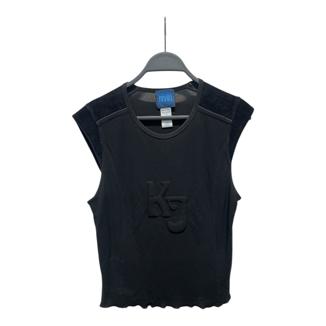 KENZO JEANS/T-Shirt/S/Cotton/BLK/"KJ"  / 75 030 PK view 1
