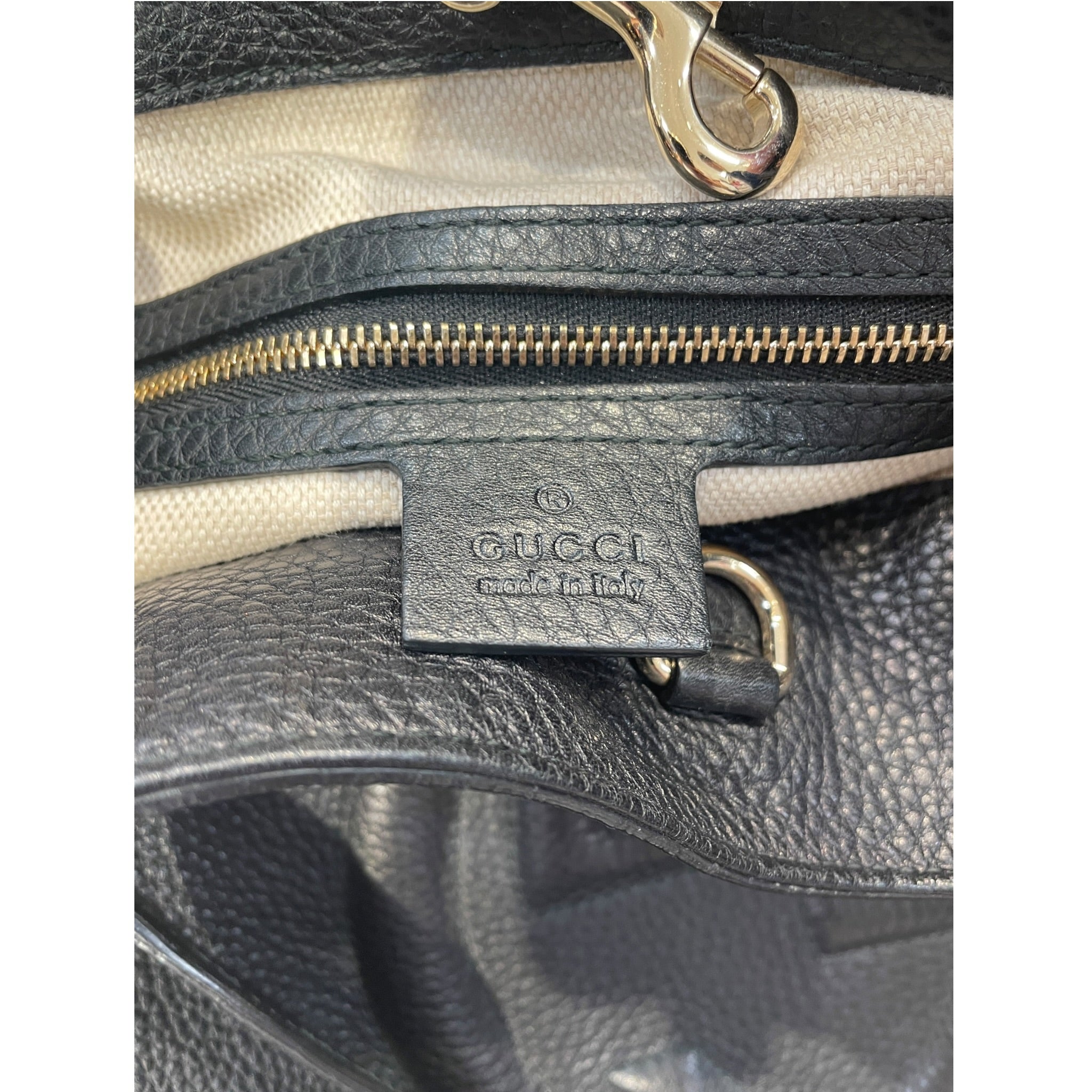 GUCCI/Accessories/Leather/BLK/L's/Soho Chain Shoulder Bag view 2