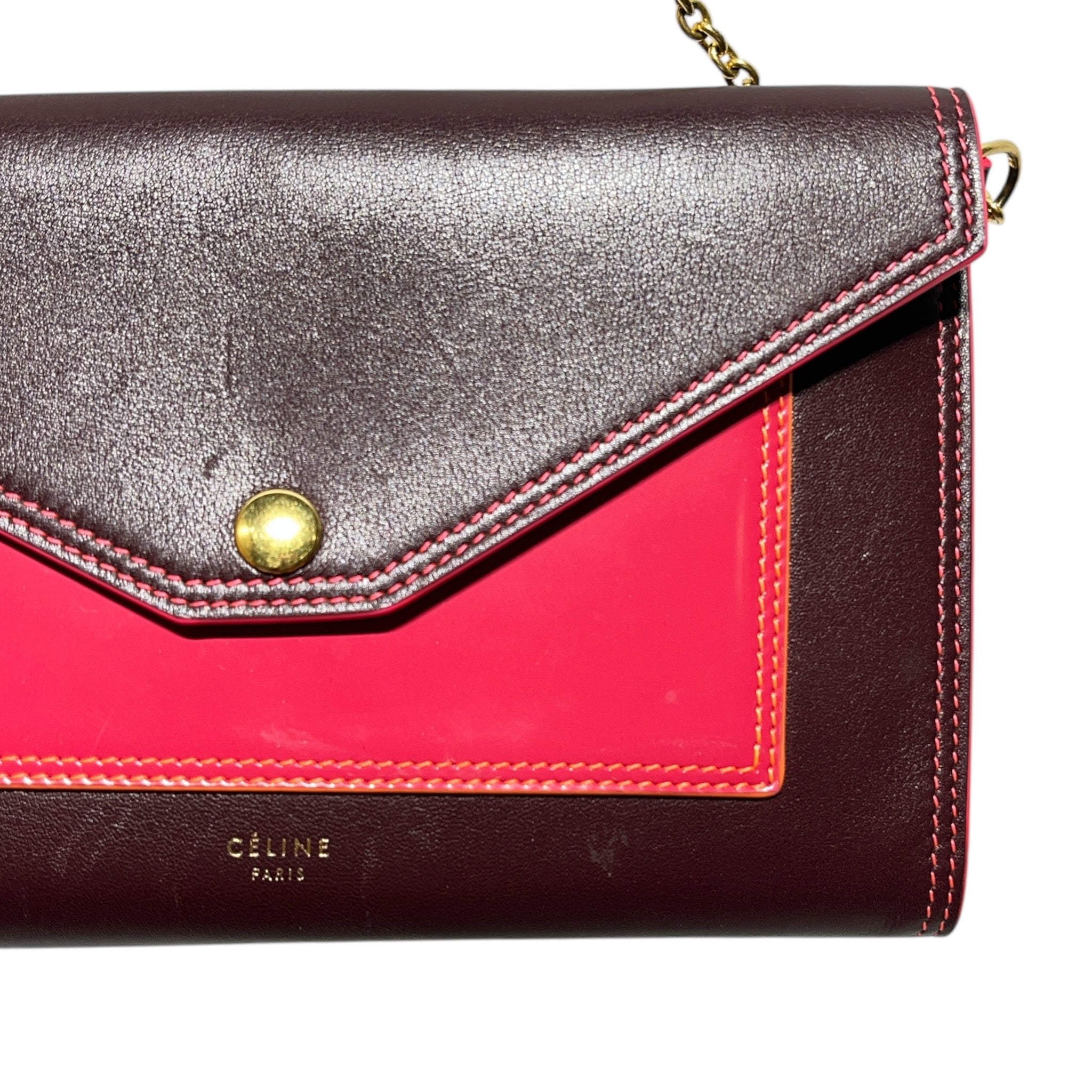 CELINE/Cross Body Bag/M/Leather/MLT/ view 6