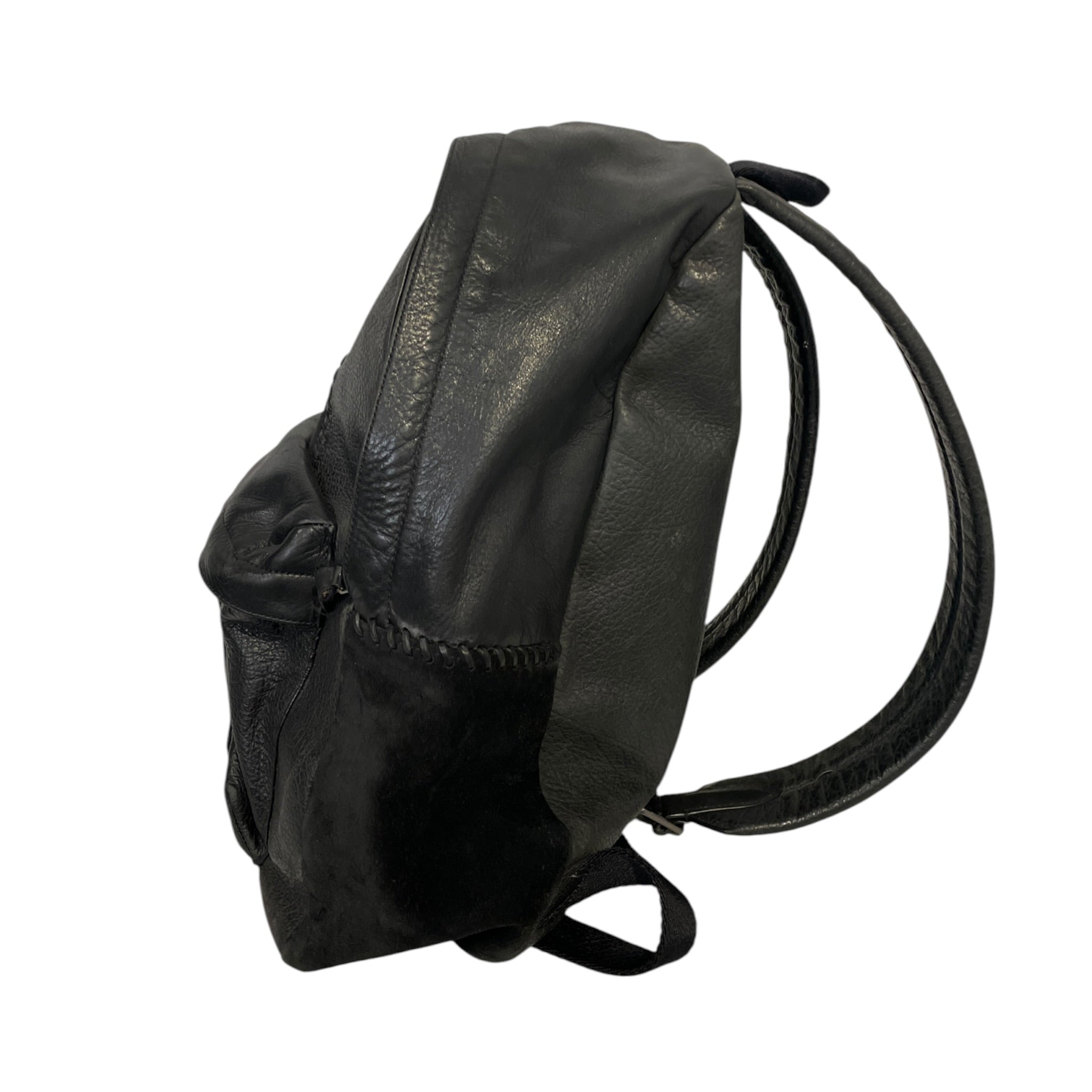 COACH/Backpack/Leather/BLK/Middle Stripe view 3