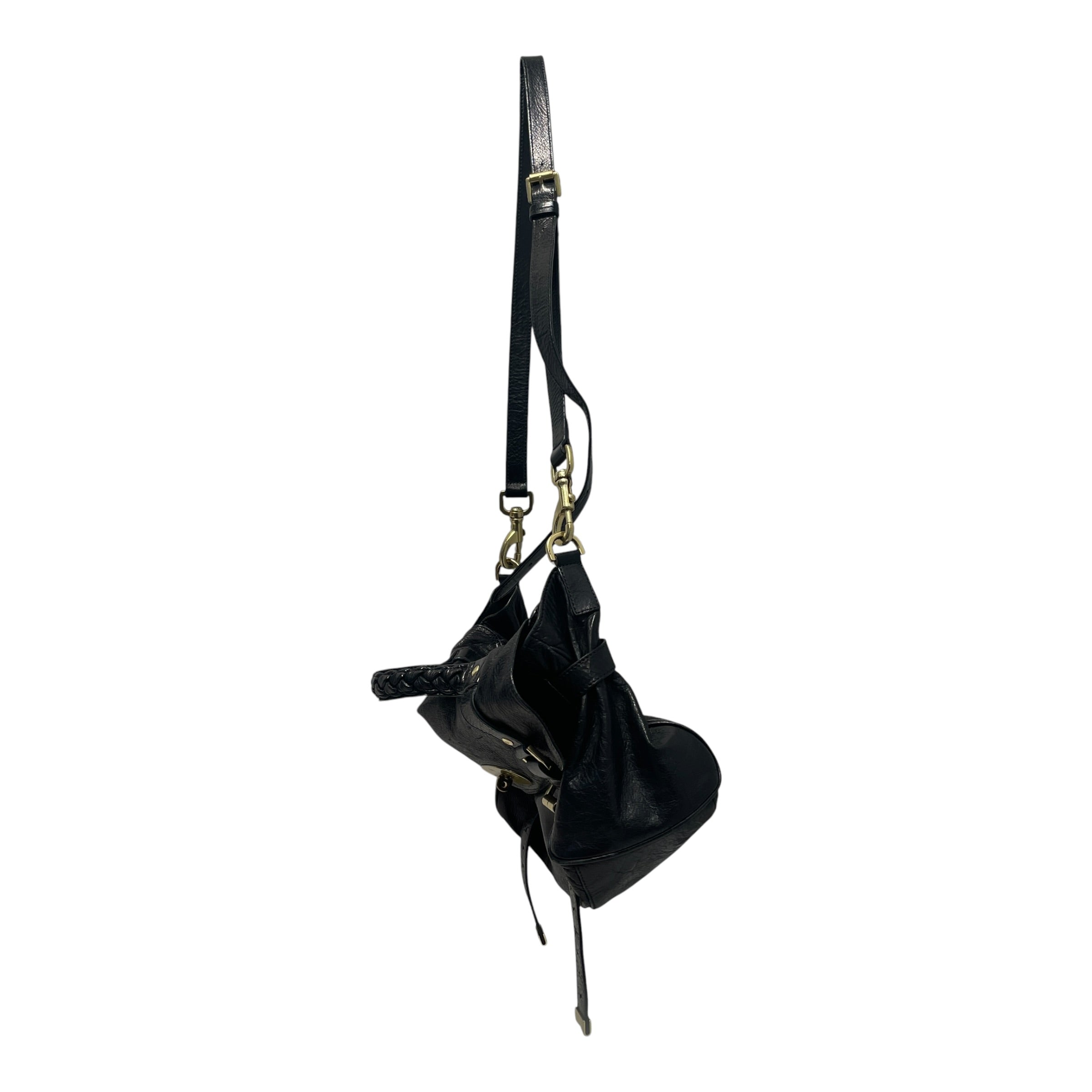 MULBERRY/Hand Bag/Leather/BLK/Alexa Bag view 2