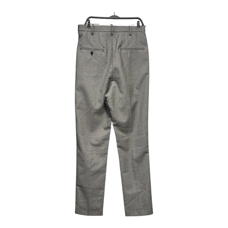 doublet/Slacks/M/Wool/GRY/Houndstooth Check/HIGH WAIST SLIM TROUSERS