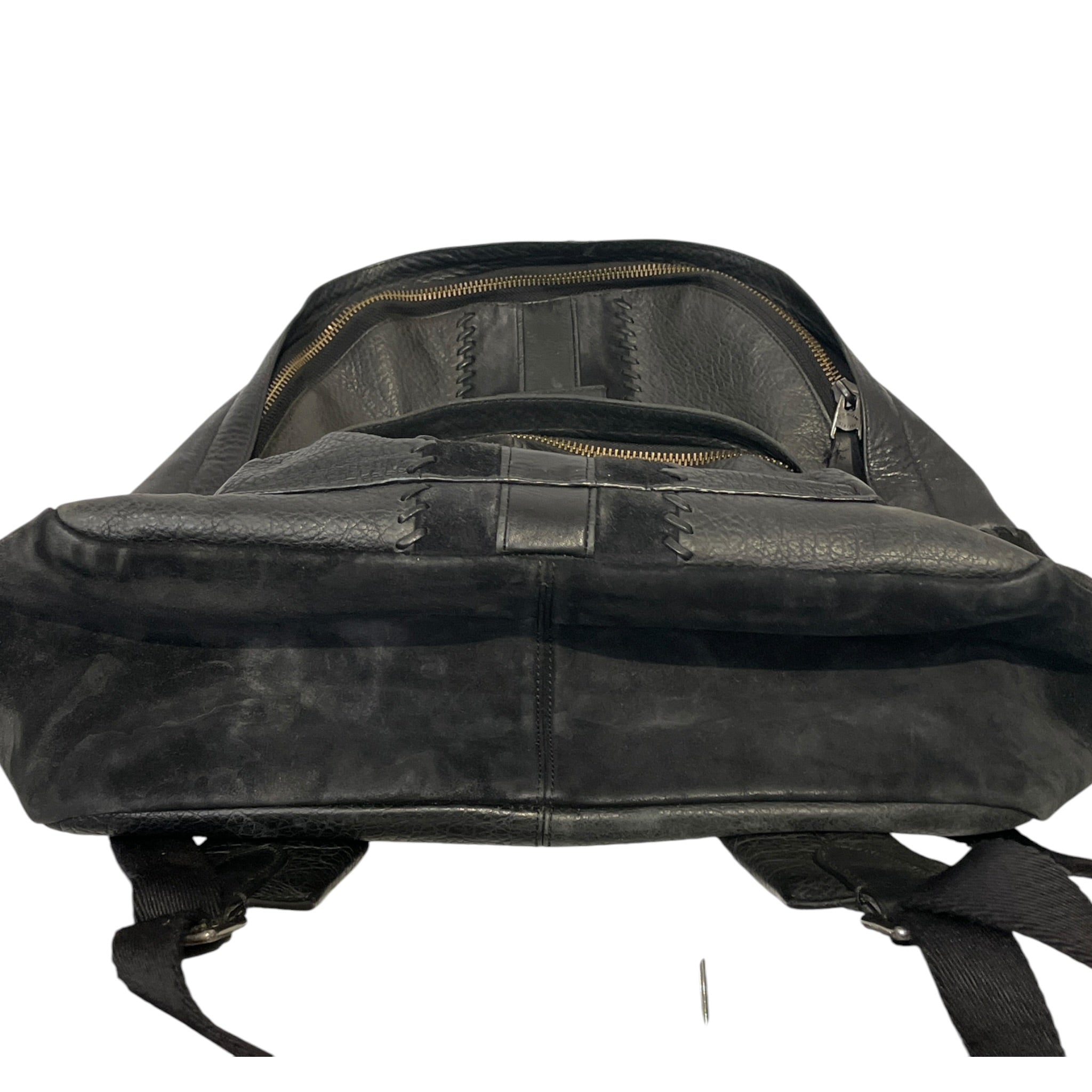 COACH/Backpack/Leather/BLK/Middle Stripe view 6
