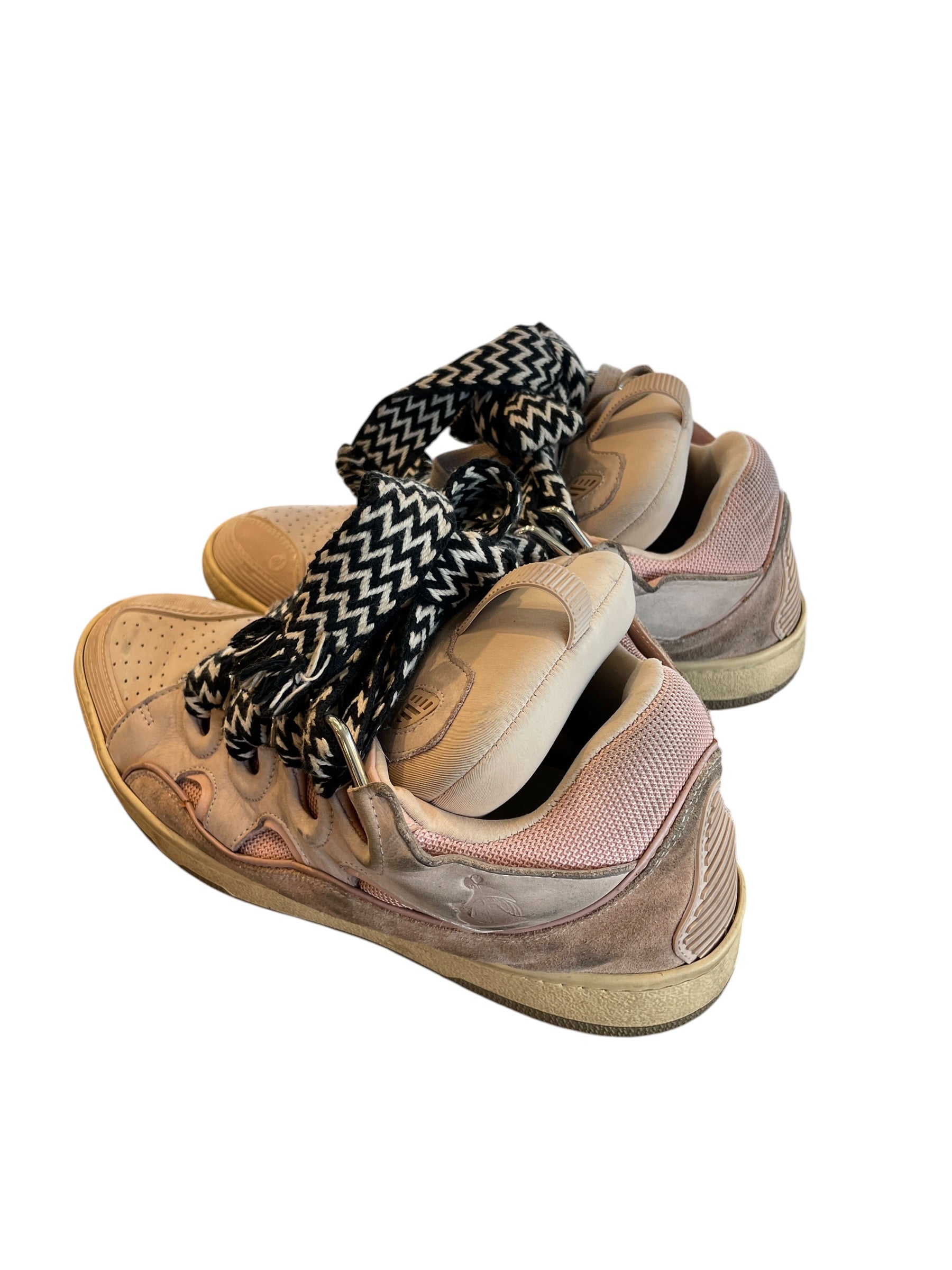 LANVIN/Low-Sneakers/EU 44/PNK/Stripe Laces view 2