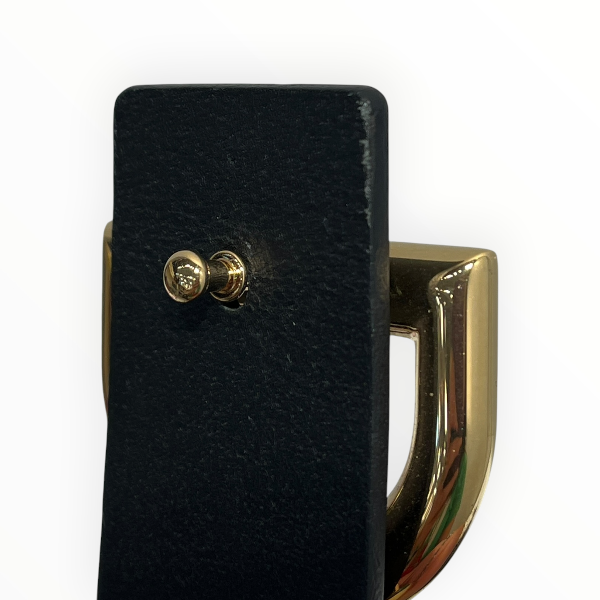 DOLCE&GABBANA/Belt/Leather/BLK/L's/GOLD DG LEATHER BELT view 4