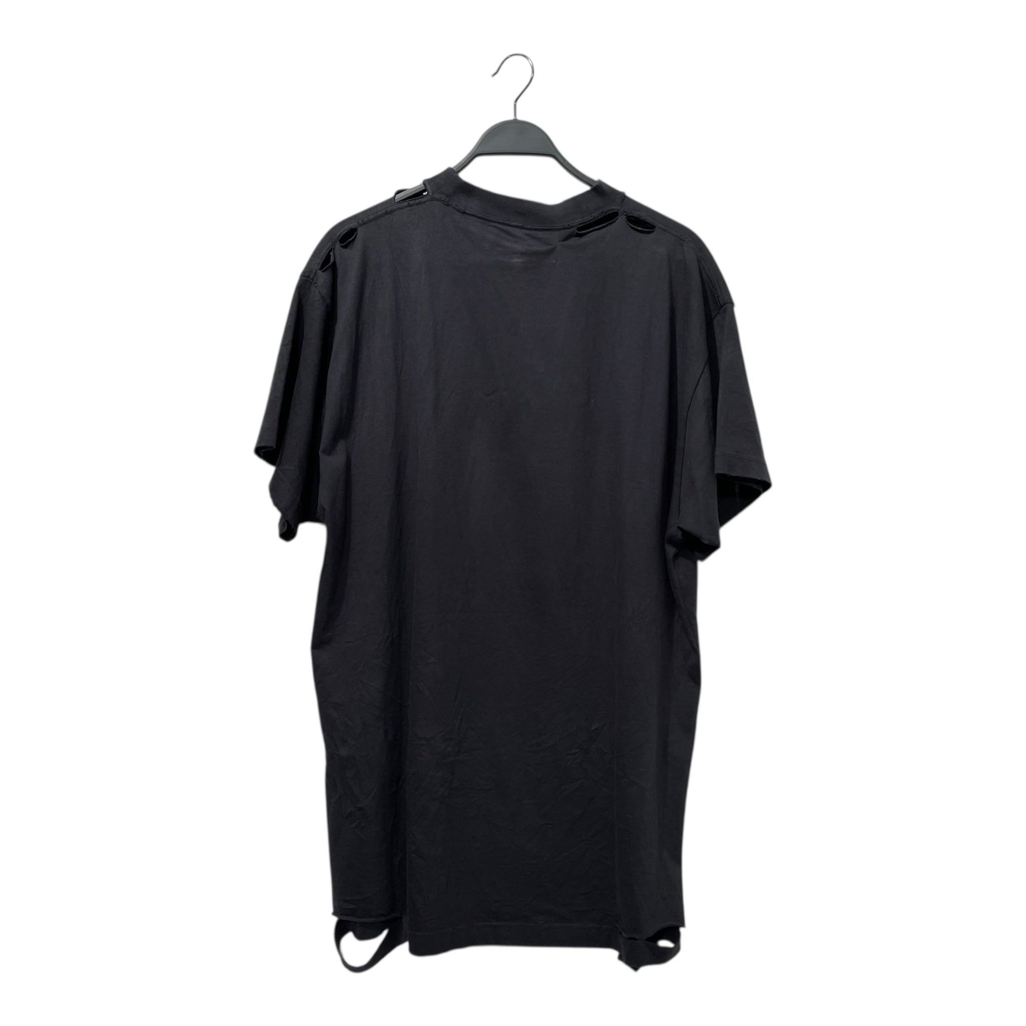 BALENCIAGA/T-Shirt/1/Cotton/BLK/Graphic/FW24 PLANET EARTH TEE view 2