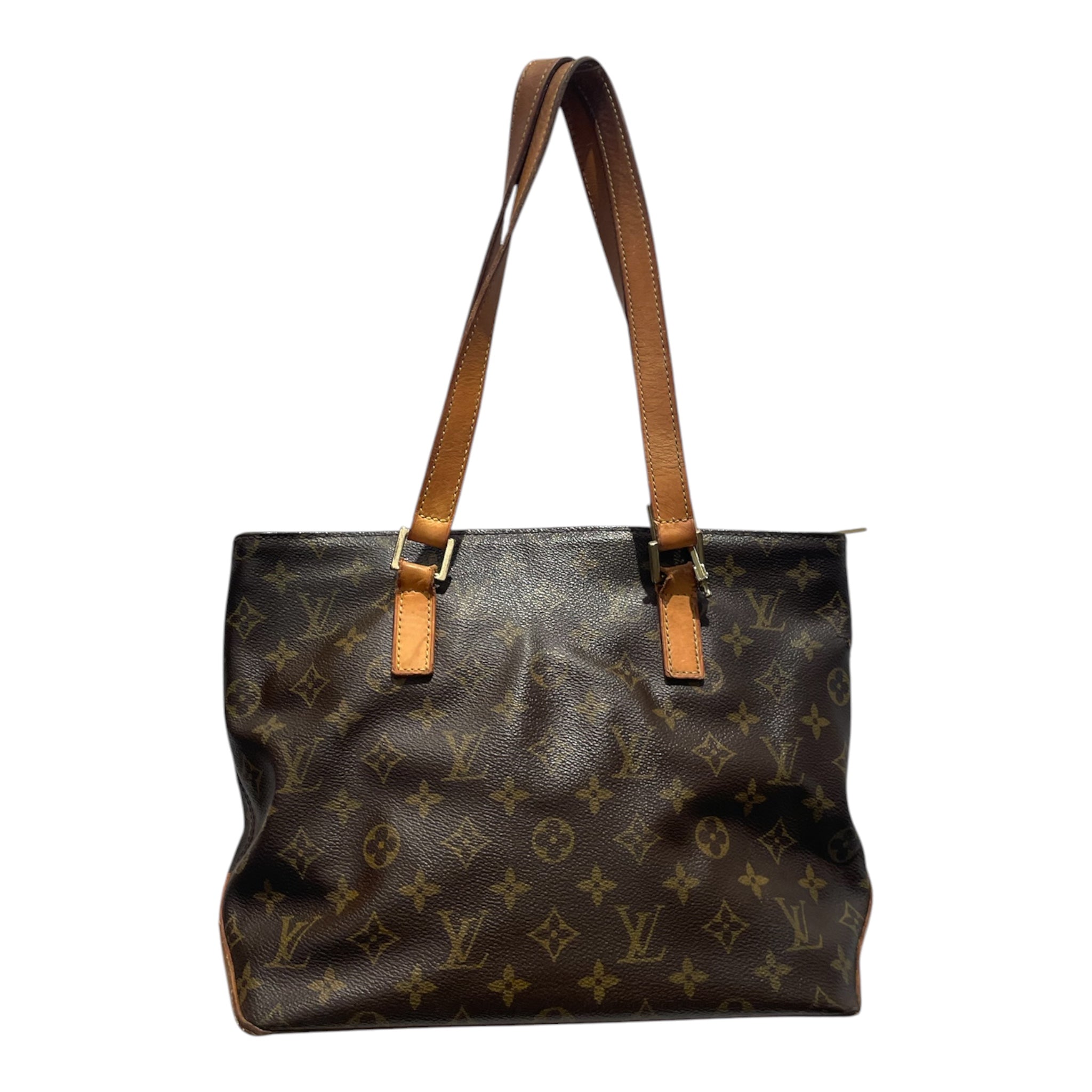 LOUIS VUITTON/Tote Bag/Monogram/Leather/BRW/Monogram Shoulder Bag