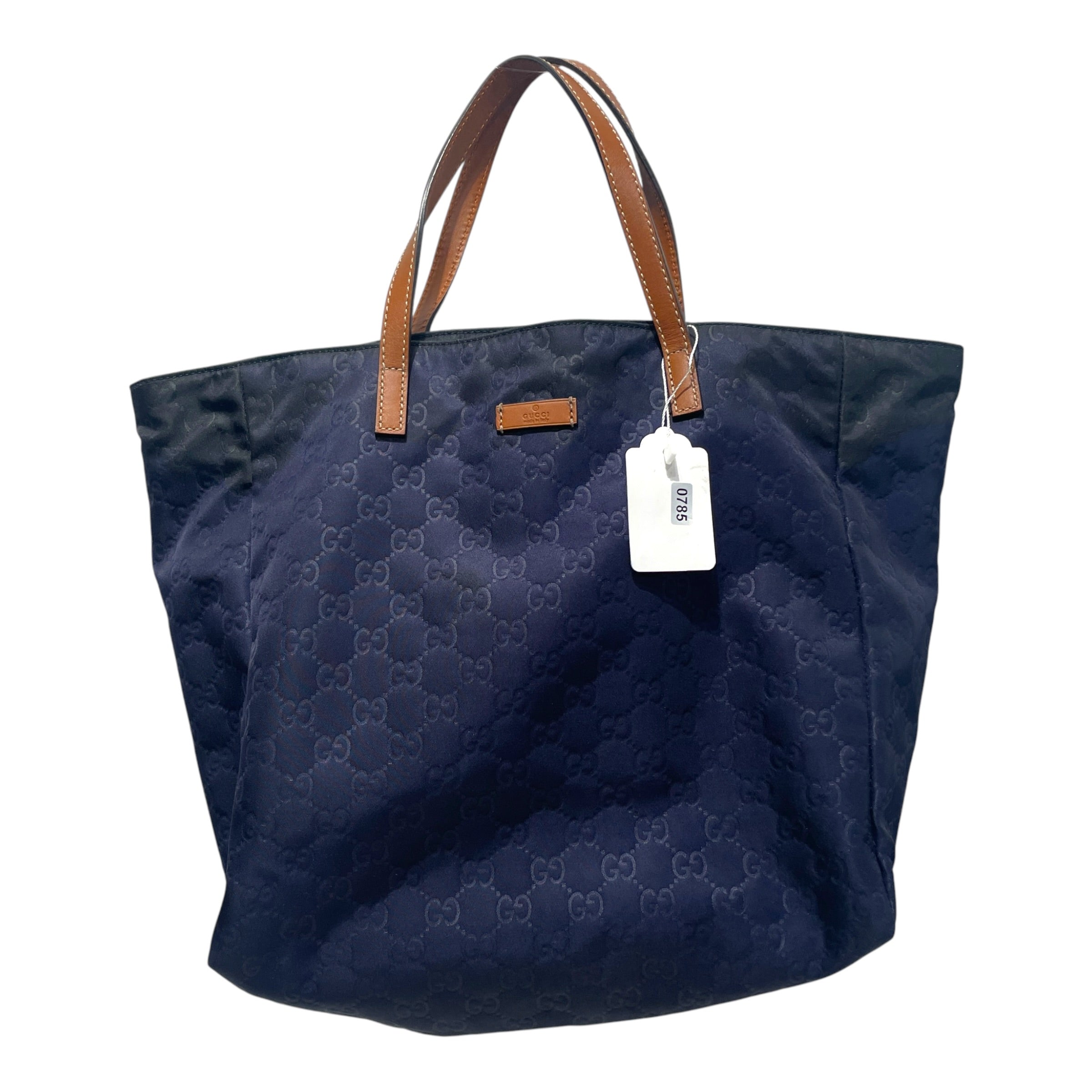 GUCCI/Tote Bag/Monogram/Nylon/BLU/GG Nylon Tote view 1