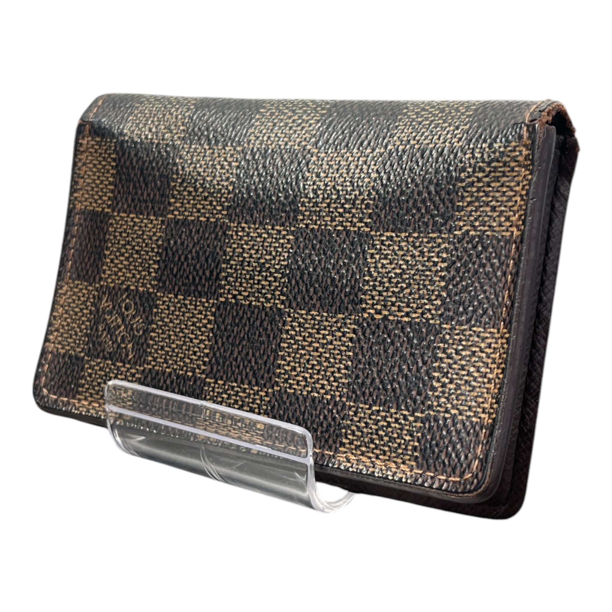 LOUIS VUITTON/Bifold Wallet/Monogram/Leather/BRW/ view 1