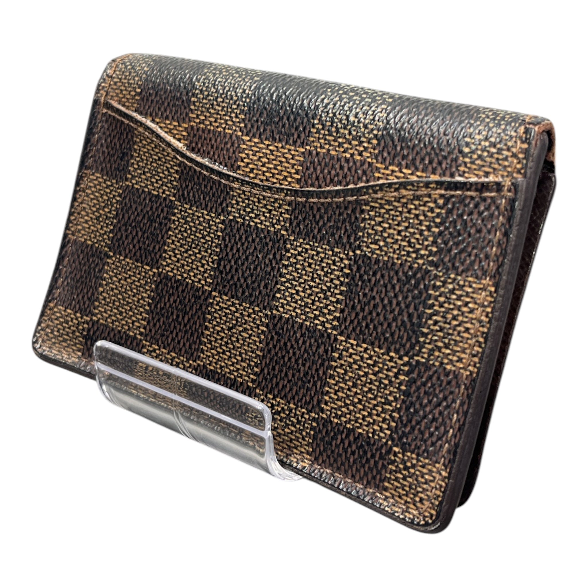 LOUIS VUITTON/Bifold Wallet/Monogram/Leather/BRW/ view 2