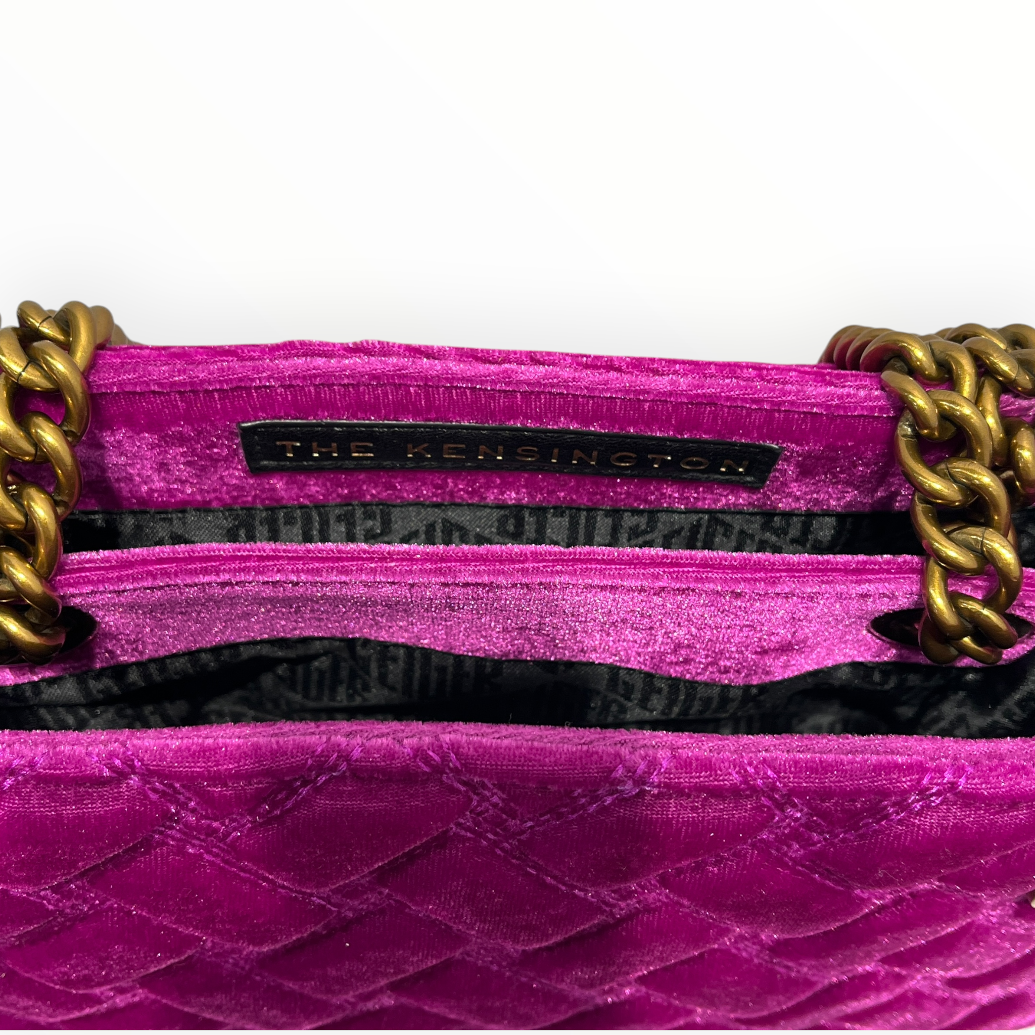 Kurt Geiger/Bag/PPL/VELVET THE KENSINGTON view 4