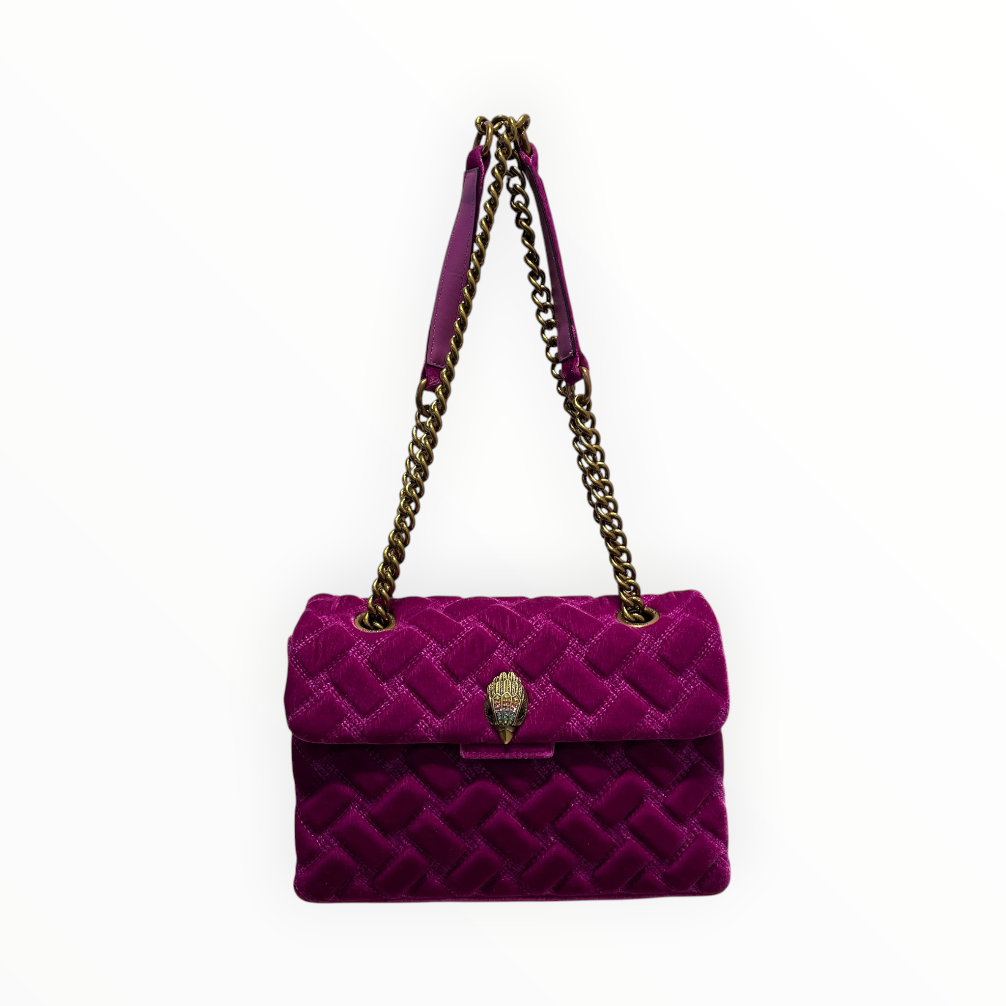 Kurt Geiger/Bag/PPL/VELVET THE KENSINGTON view 1