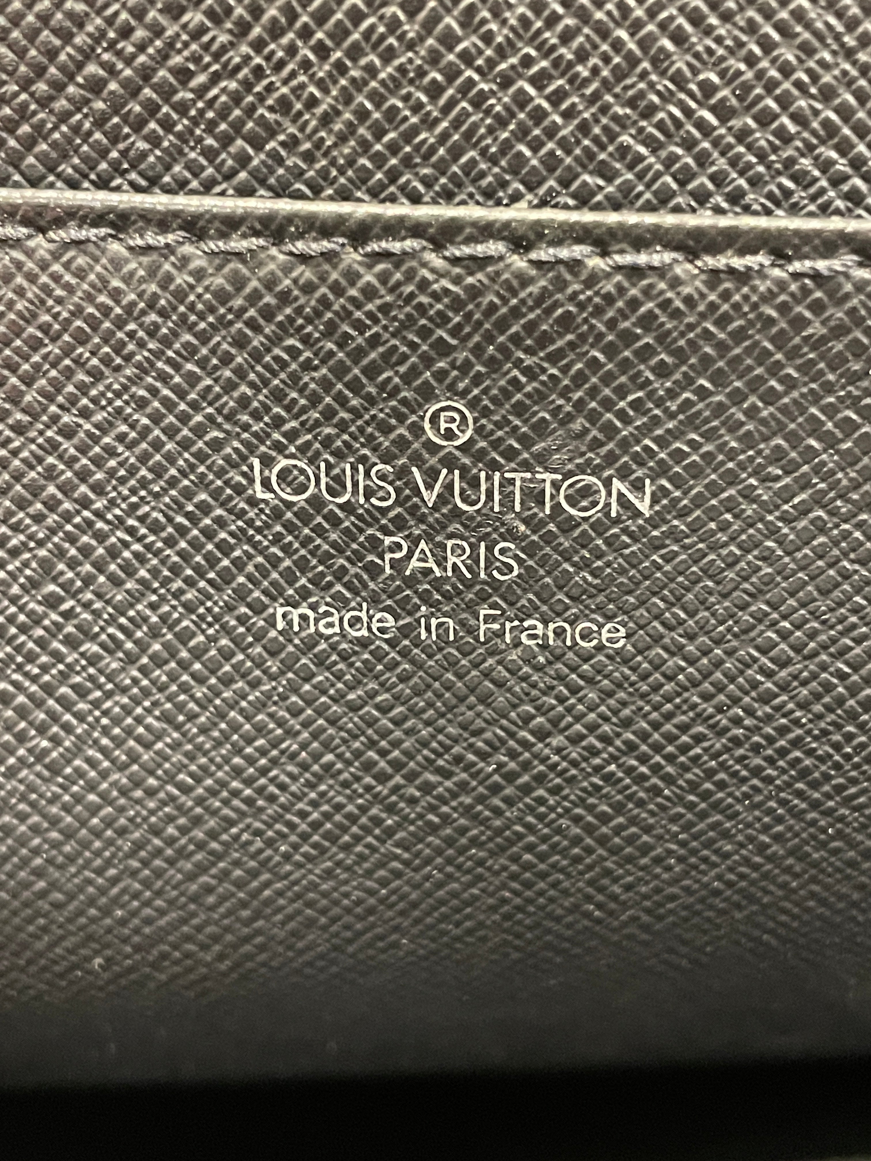 LOUIS VUITTON/Briefcase/Leather/BLK/2TRMJXX view 3