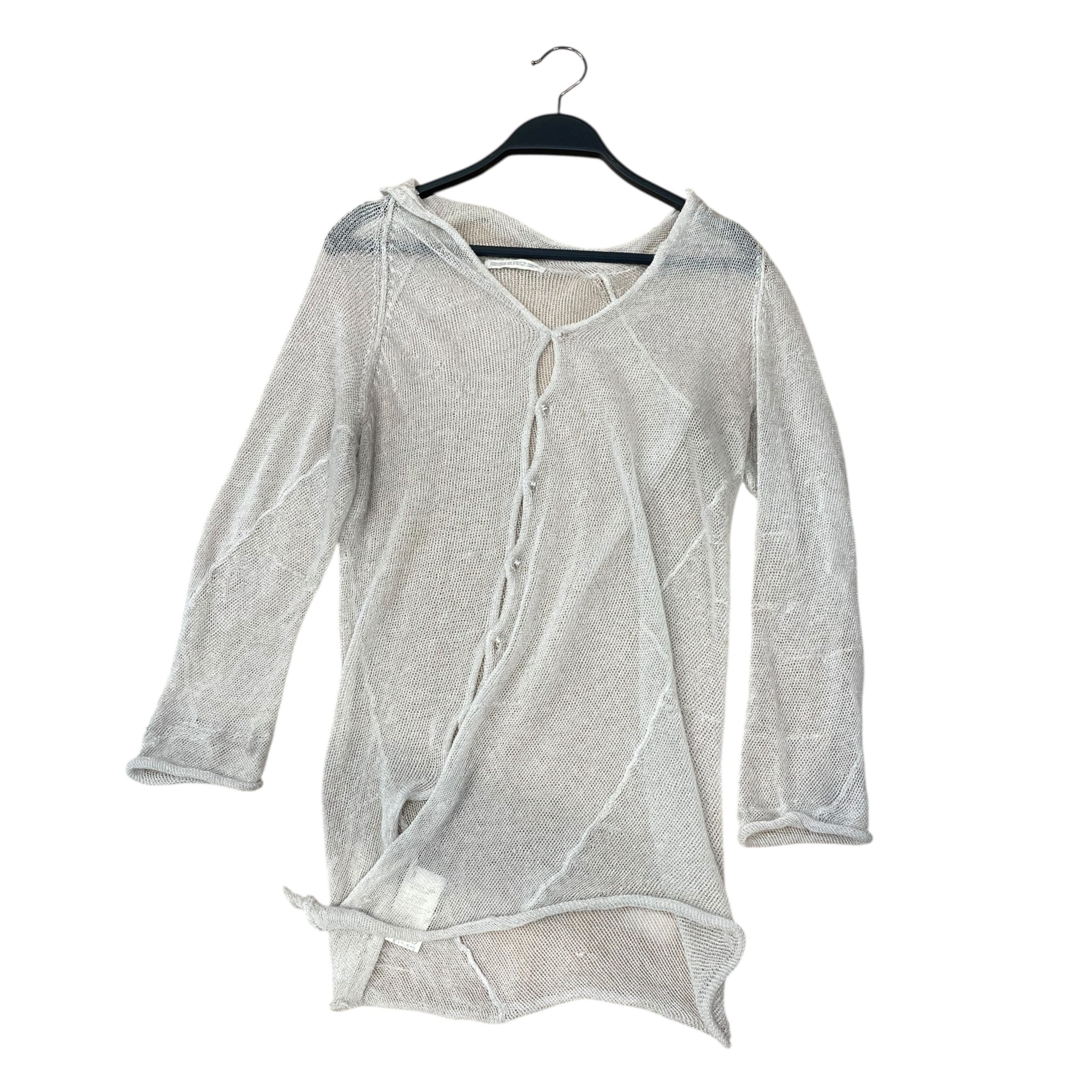 Y's/LS Blouse/S/Rayon/CRM/Chiffon/ view 1
