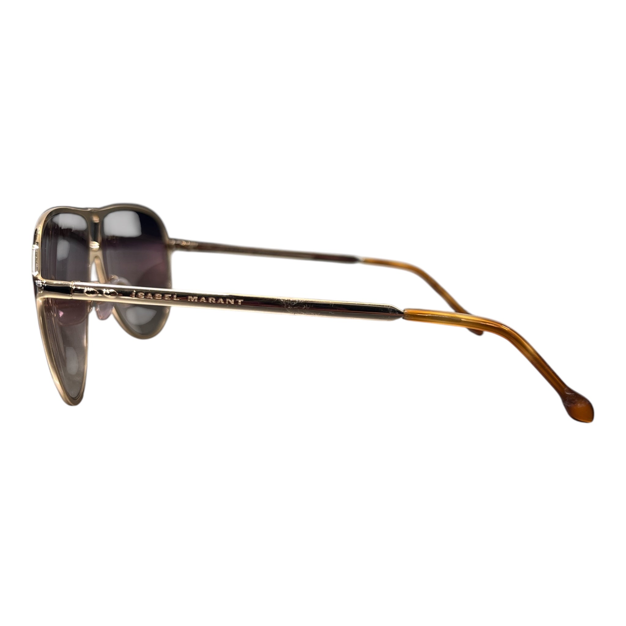 ISABEL MARANT/Sunglasses/Metal/GLD/ view 2