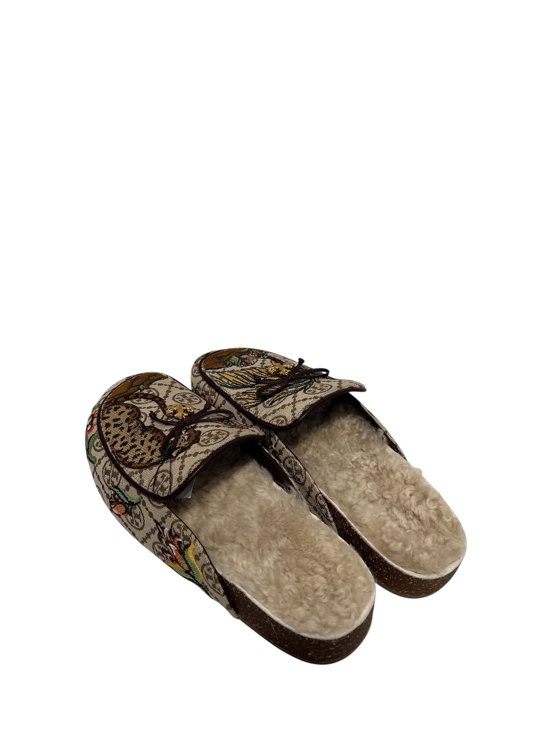 TORY BURCH/Loafers/US 9.5/All Over Print/CRM/ view 2