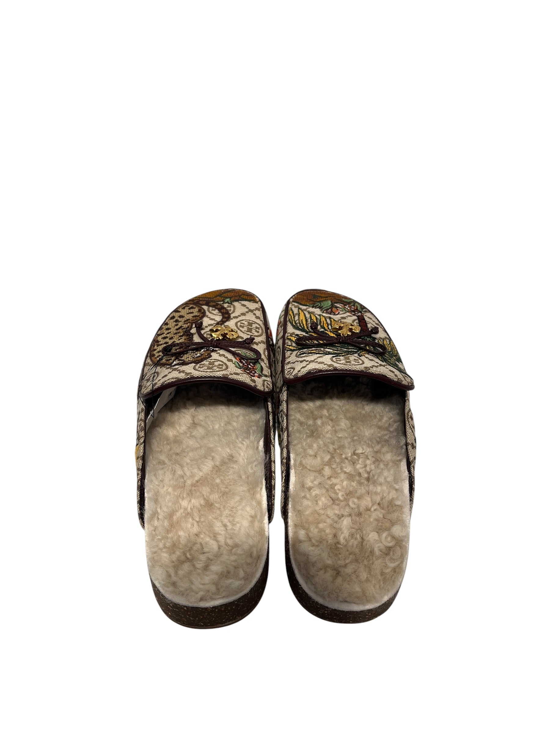 TORY BURCH/Loafers/US 9.5/All Over Print/CRM/ view 3