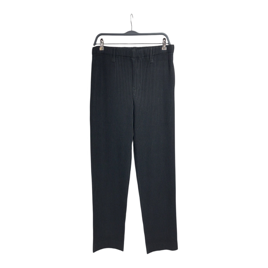 HOMME PLISSE ISSEY MIYAKE/Straight Pants/3/Polyester/BLK/HP46JF450 view 1