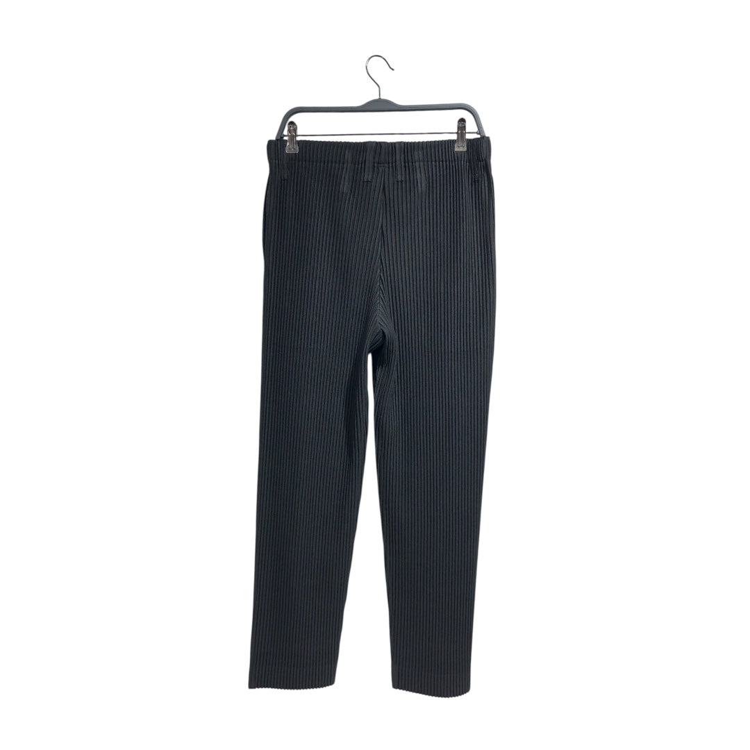 HOMME PLISSE ISSEY MIYAKE/Straight Pants/3/Polyester/BLK/HP46JF450 view 2