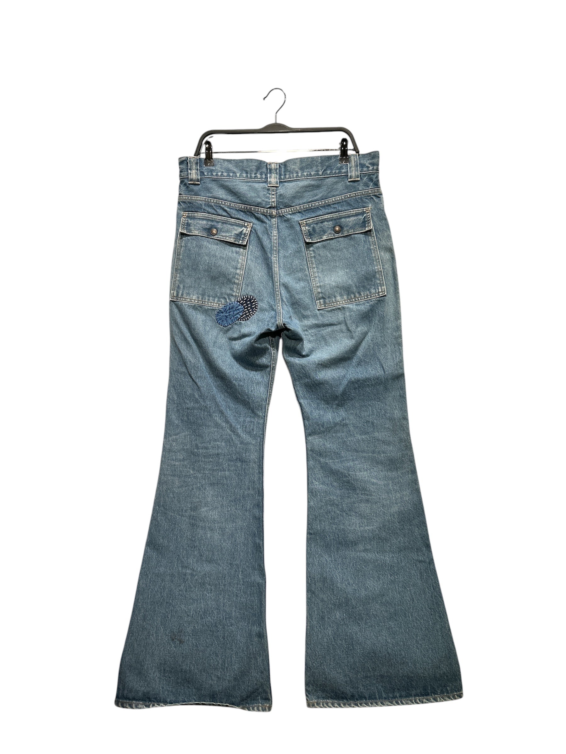 KAPITAL/Bootcut Pants/36/Denim/BLU/front pocket bootcut view 2