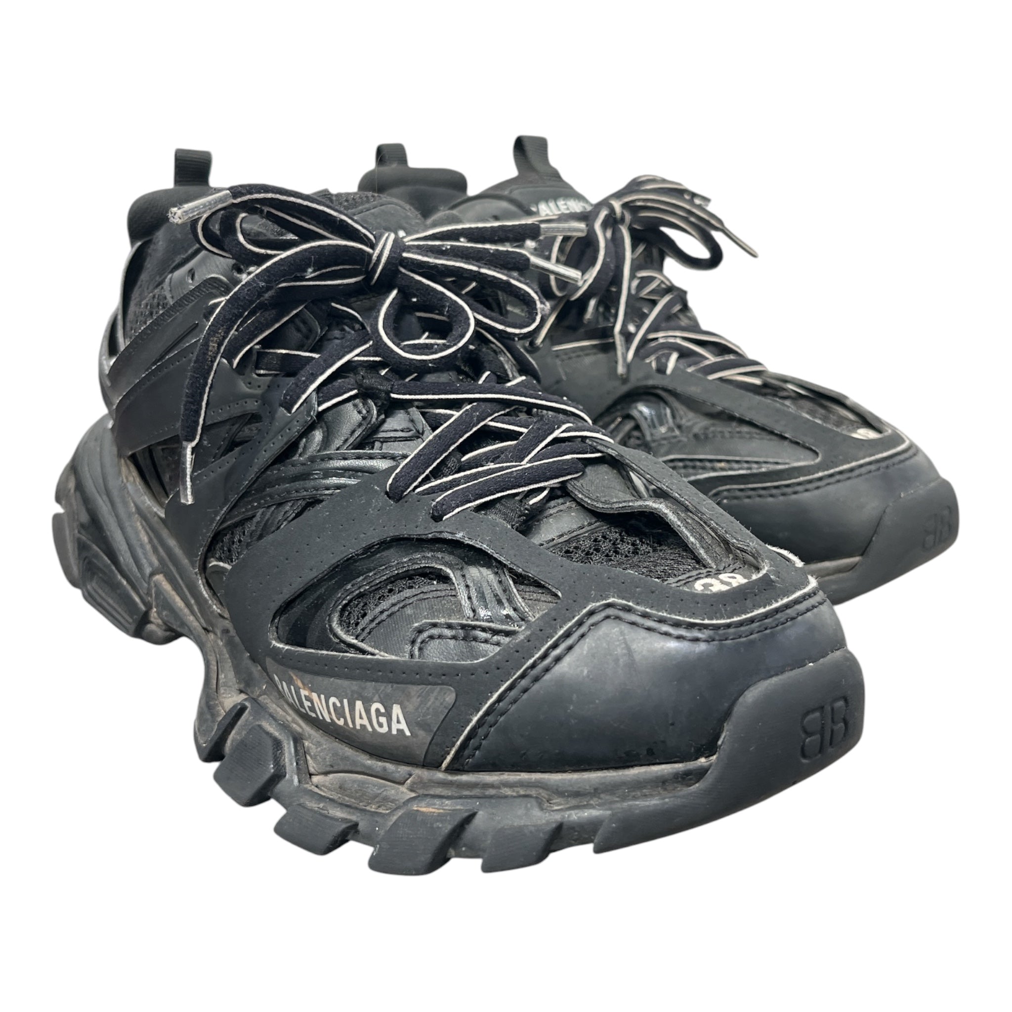 BALENCIAGA/Low-Sneakers/EU 38/BLK/TRACK view 1