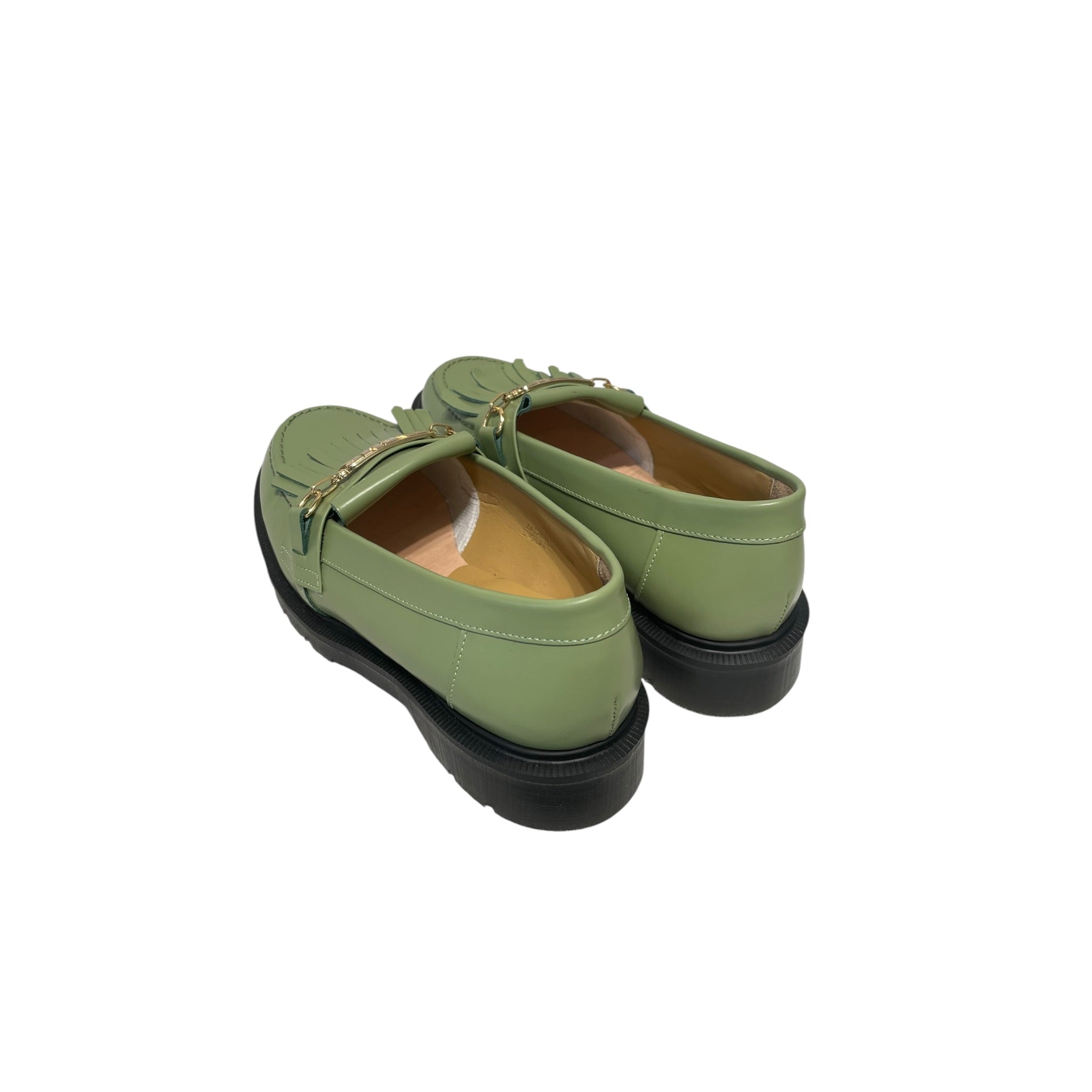 Golf Le Fleur(Le Fleur)/solovair/Loafers/US 6.5/Leather/GRN/GREEN CHAIN TASSEL LOAFER view 2