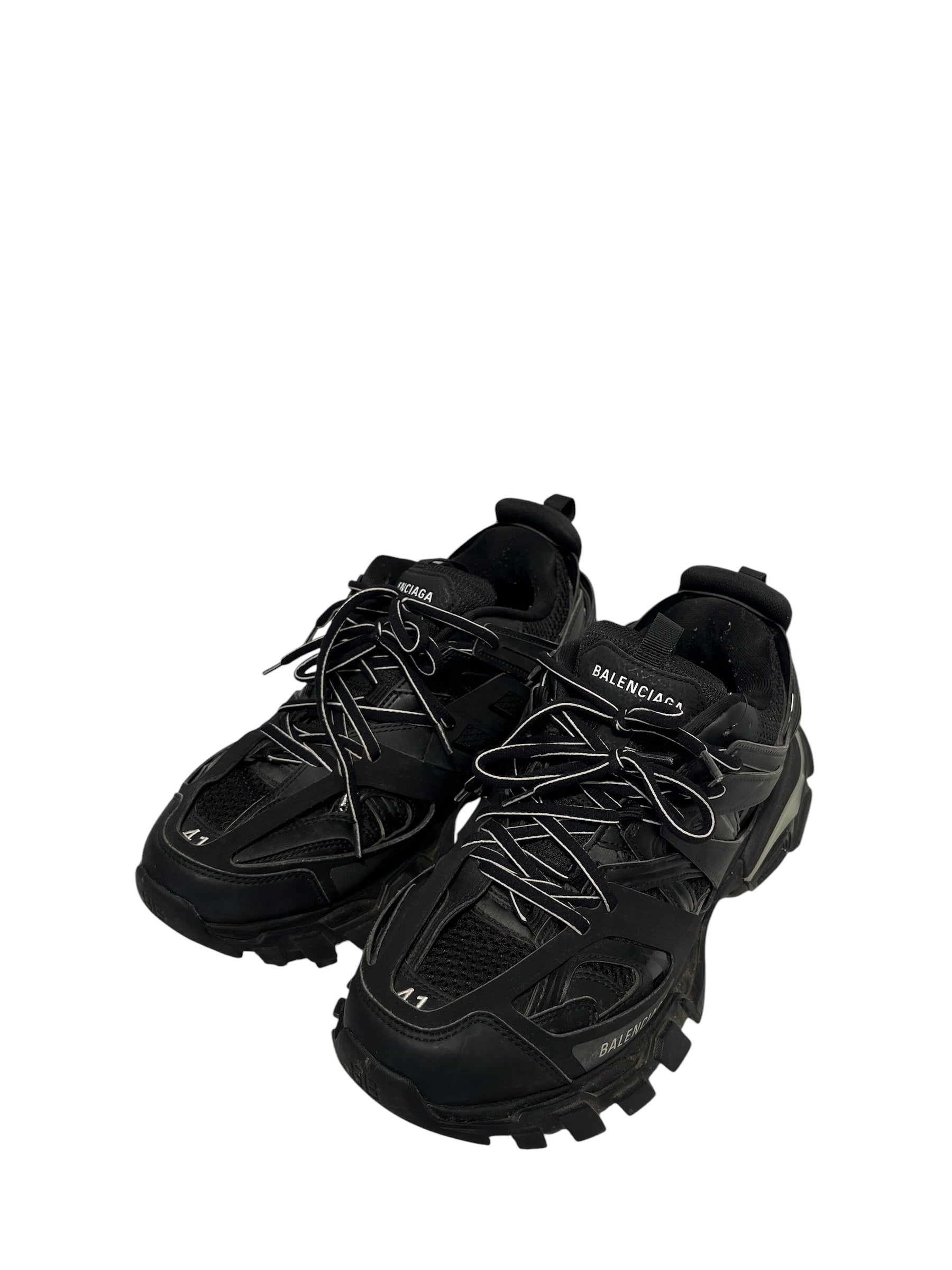 BALENCIAGA/Low-Sneakers/US 8/BLK/LIGHT UP TRACK SNEAKER view 1