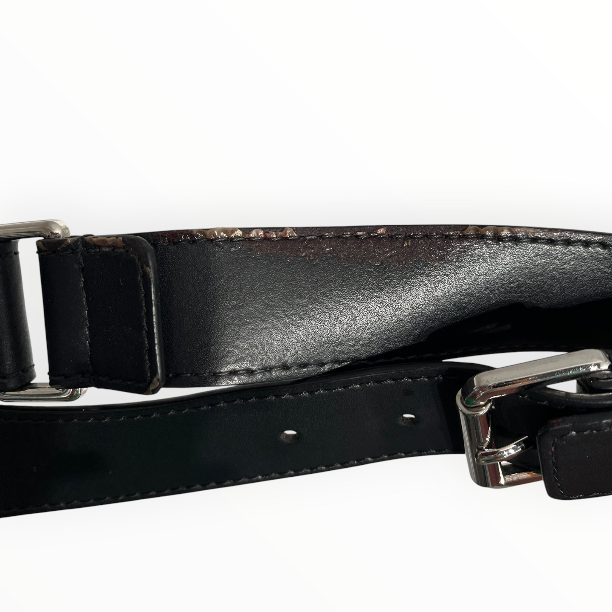 VALENTINO GARAVANI/Bag/Leather/BLK/VLTN waist bag - sticky band view 7