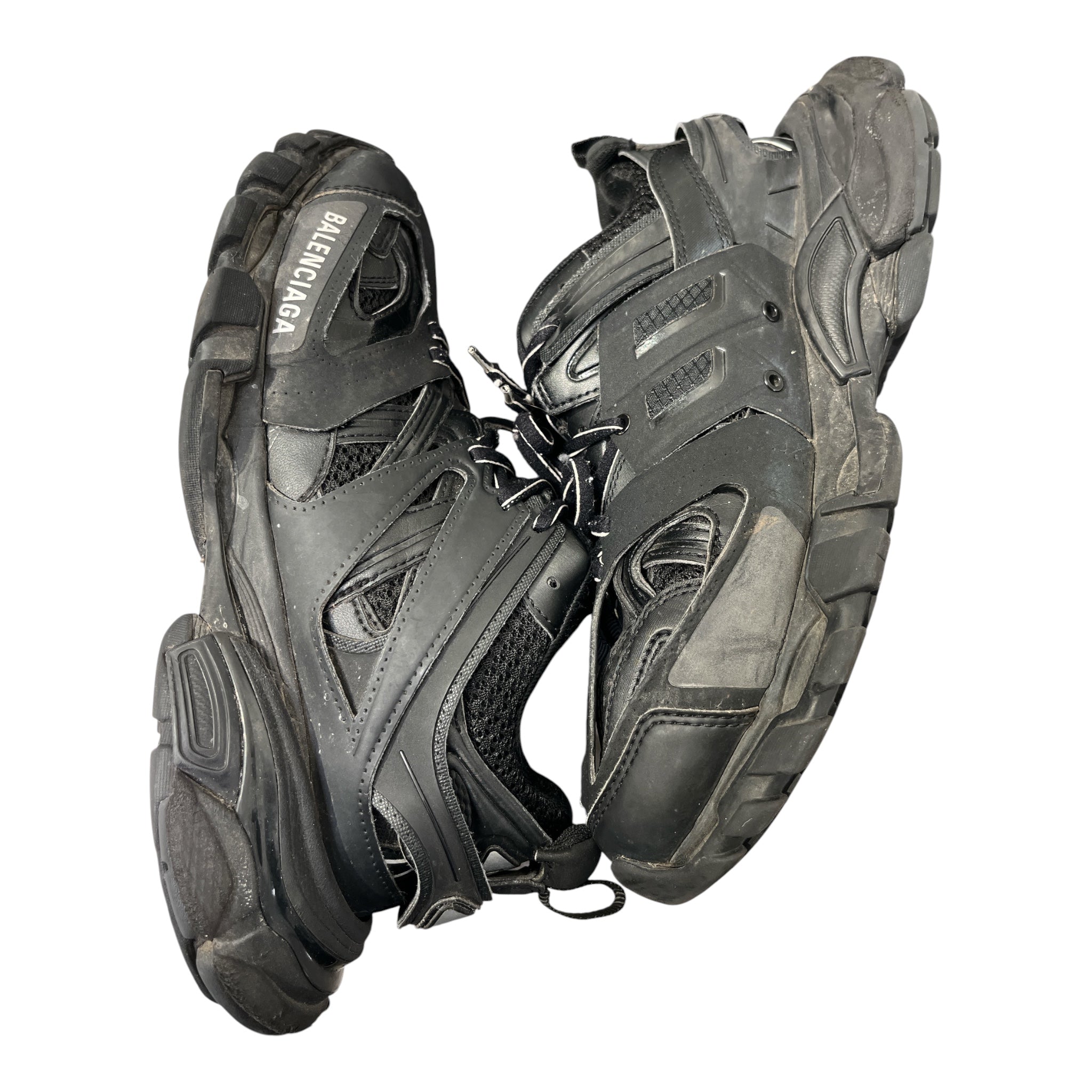 BALENCIAGA/Low-Sneakers/EU 38/BLK/TRACK view 4