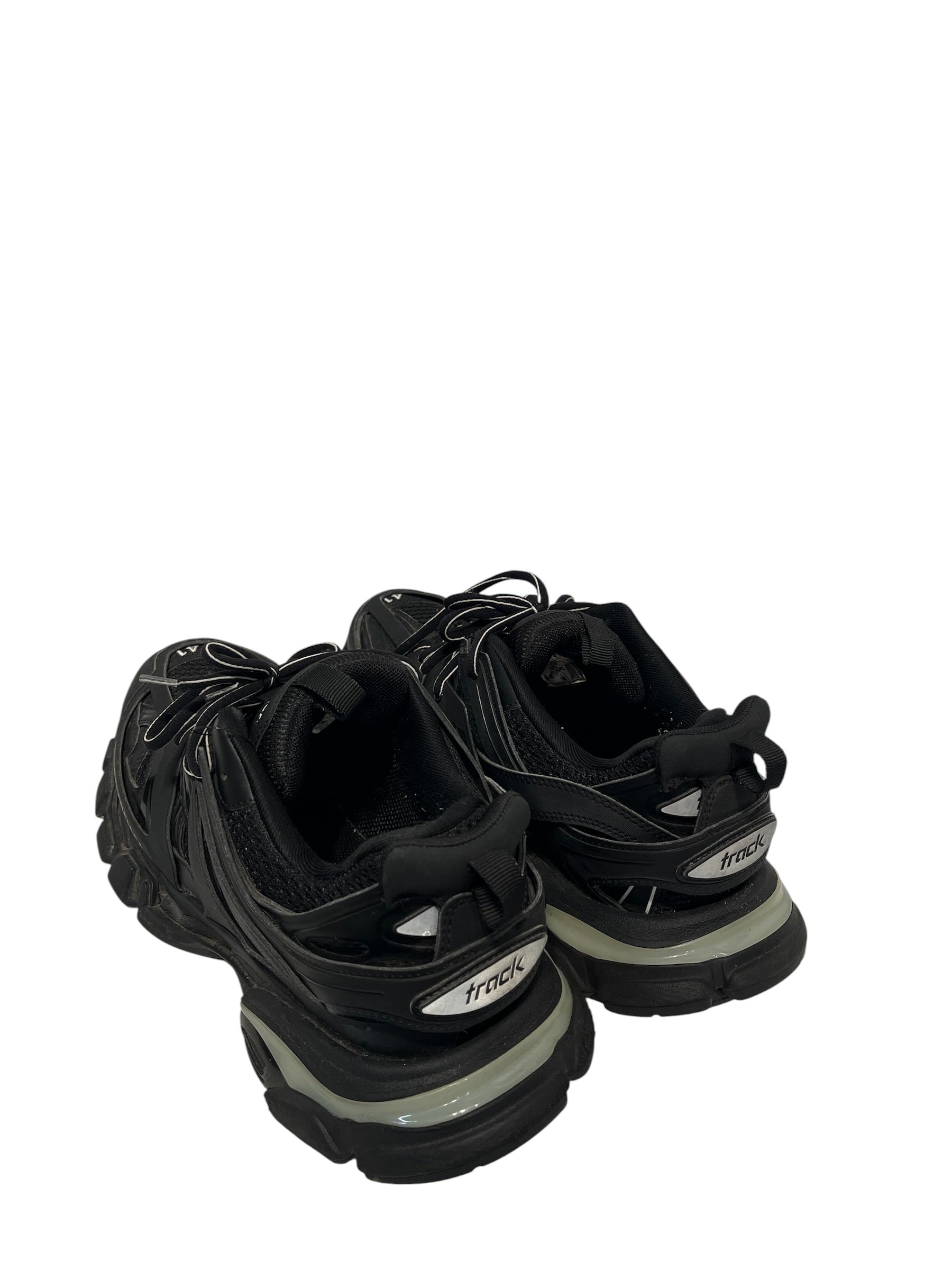 BALENCIAGA/Low-Sneakers/US 8/BLK/LIGHT UP TRACK SNEAKER view 2