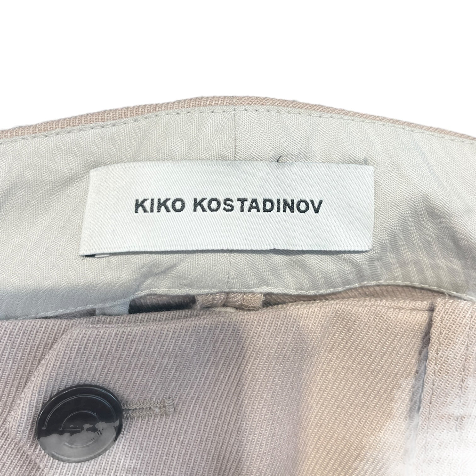Kiko Kostadinov/Cargo Pants/50/Cotton/BEG/CARGOSLACKSKNITANKLES view 3